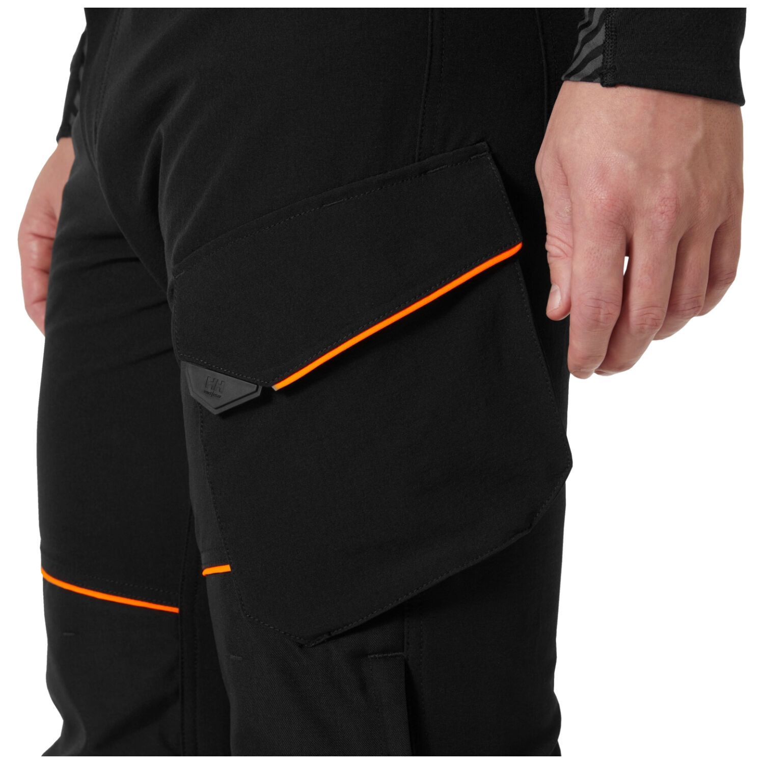 Bundhose "CHELSEA EVOLUTION BRZ HH CONNECT™“ in schwarz/orange, C146 - Thumbnail 4