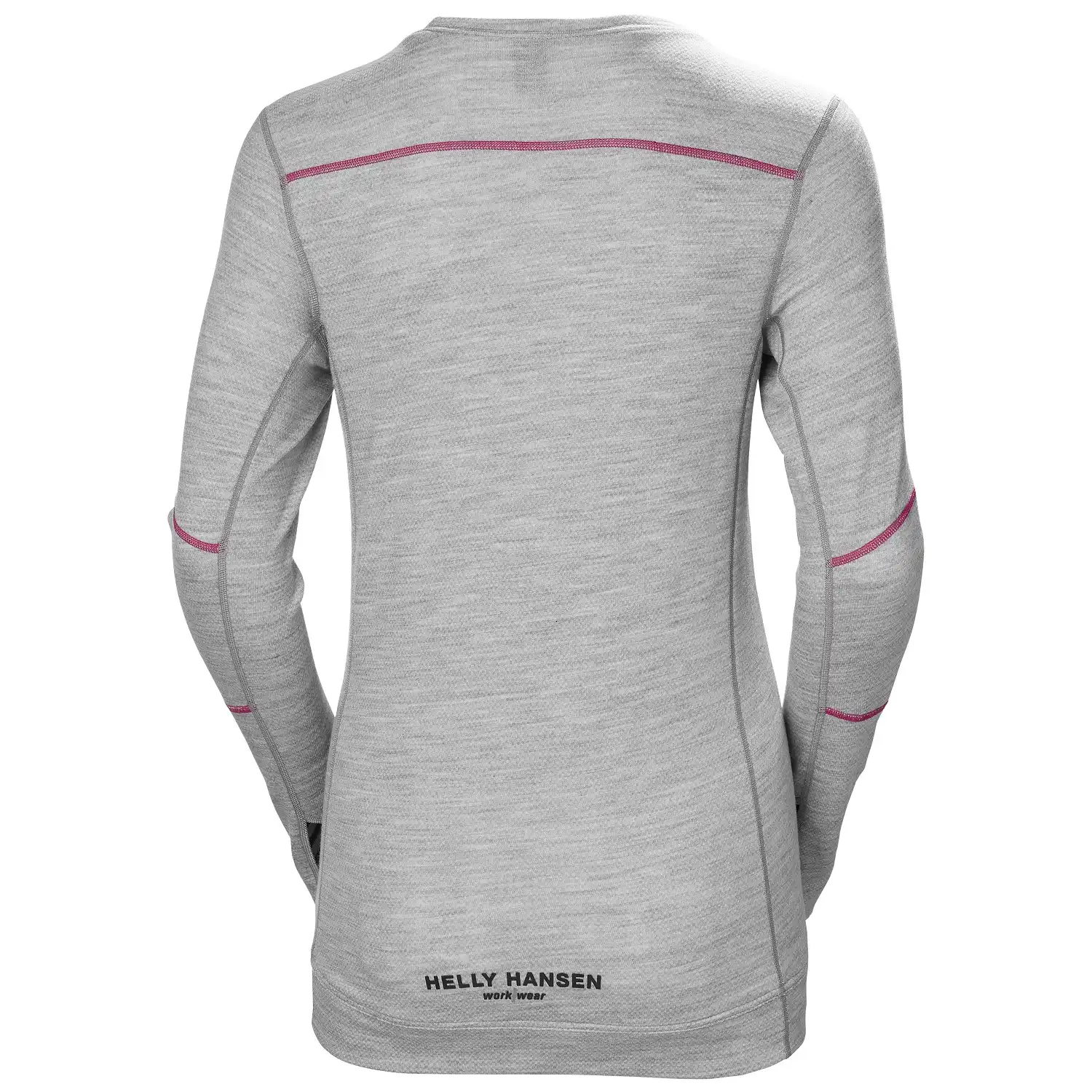 Damen Langarmshirt "LIFA MERINO" in grau-meliert, XXL - Thumbnail 2