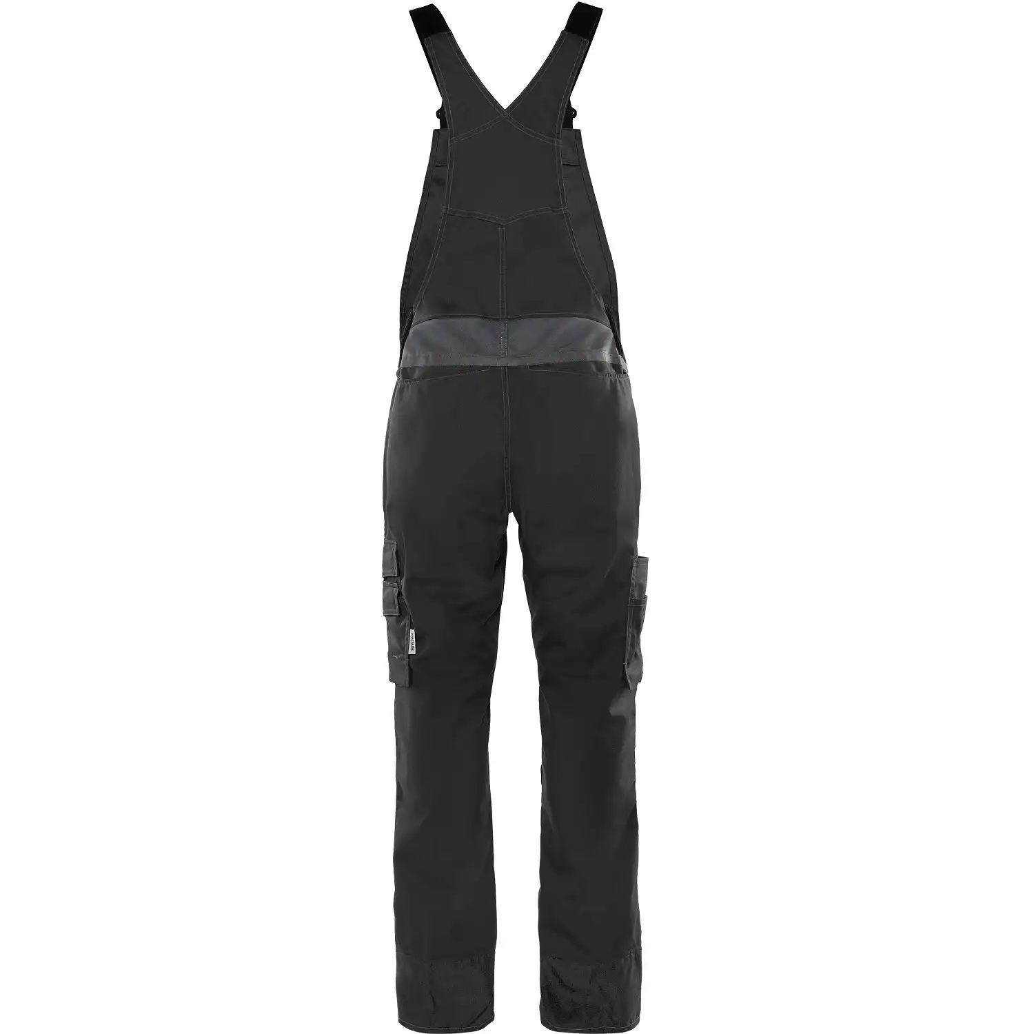 Latzhose "1556 STFP" Skarup in schwarz/grau, C44 - Thumbnail 2