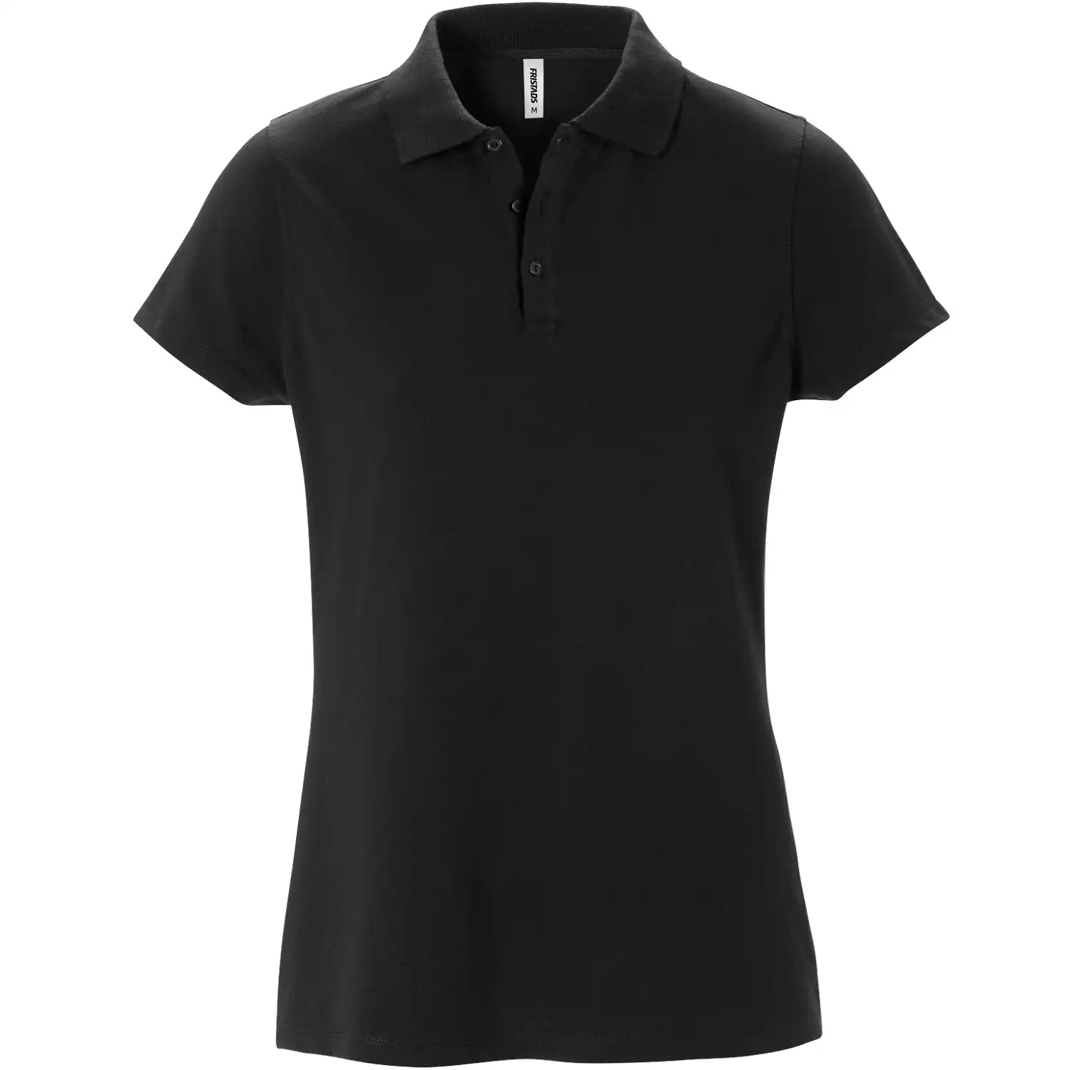 Damen Stretch Polo-Shirt "1798 JLS" in schwarz, S - Thumbnail 1