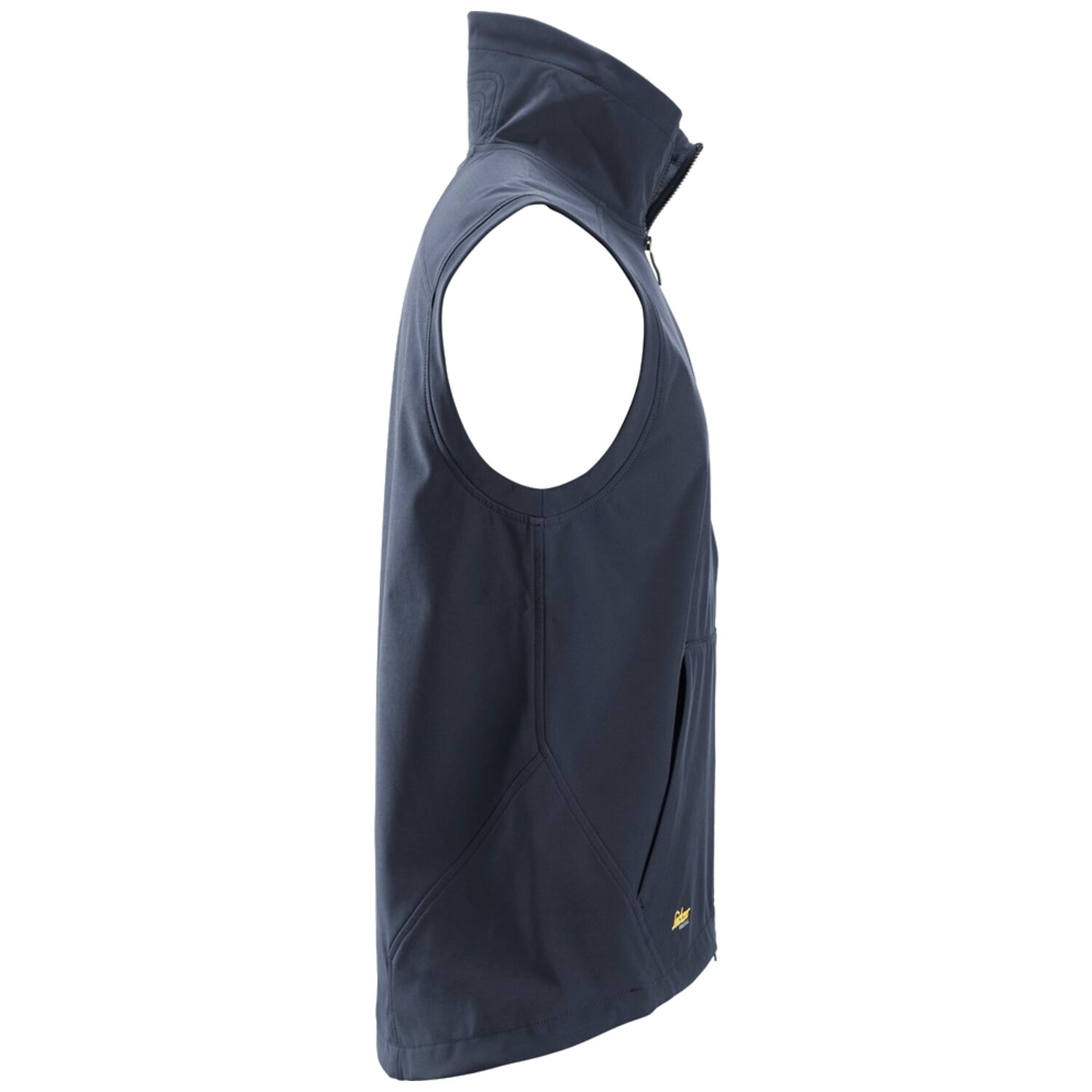 Softshell Weste "AllroundWork" in navy, L - Thumbnail 4