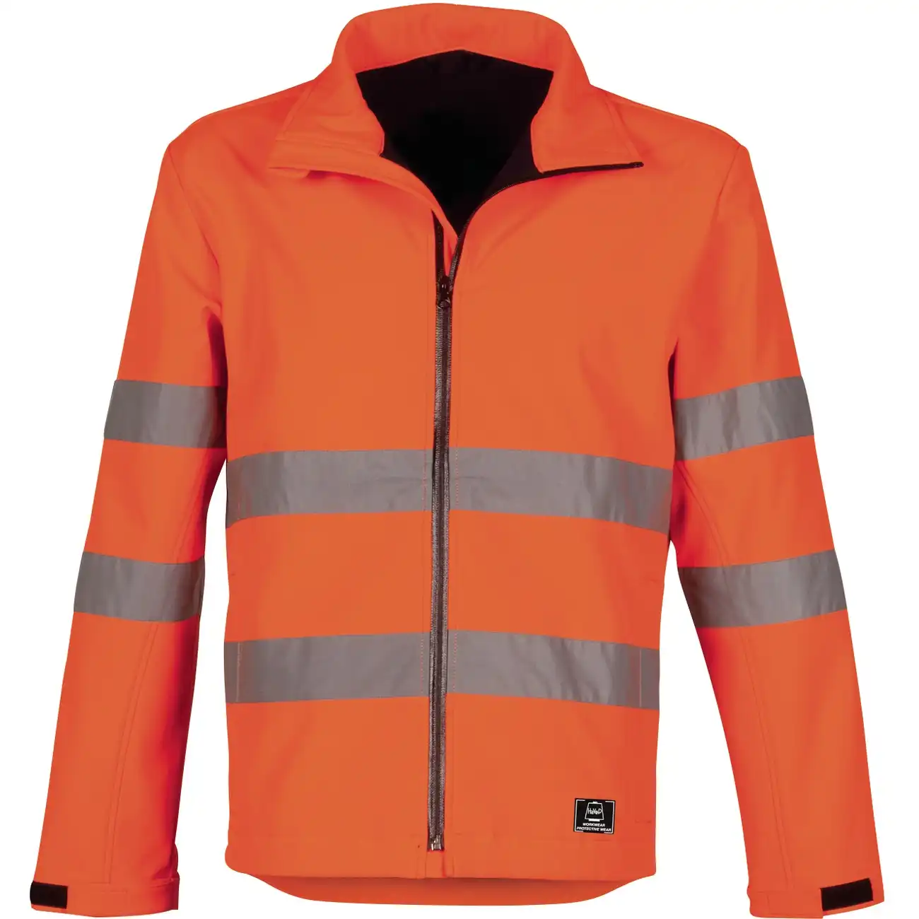 Warnschutz Softshelljacke "40057" High Visibility orange in 3XL - Thumbnail 1