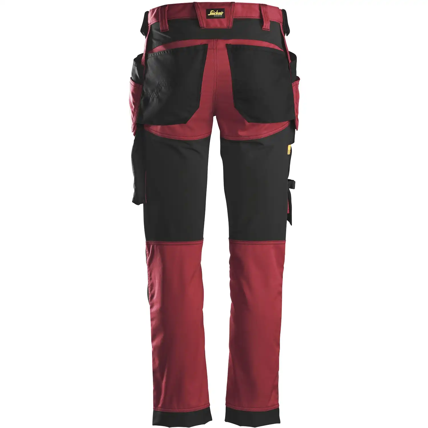 Handwerkerhose "6241" AllroundWork in chilirot/schwarz, 52 - Thumbnail 2