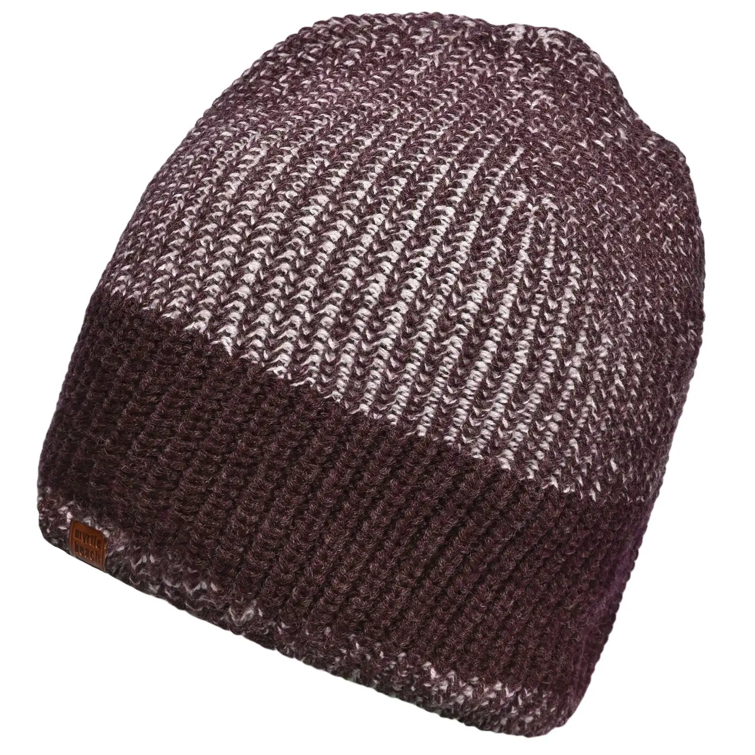 Strickmütze "MB7993" Urban in plum/glacier-grey - Bild 1