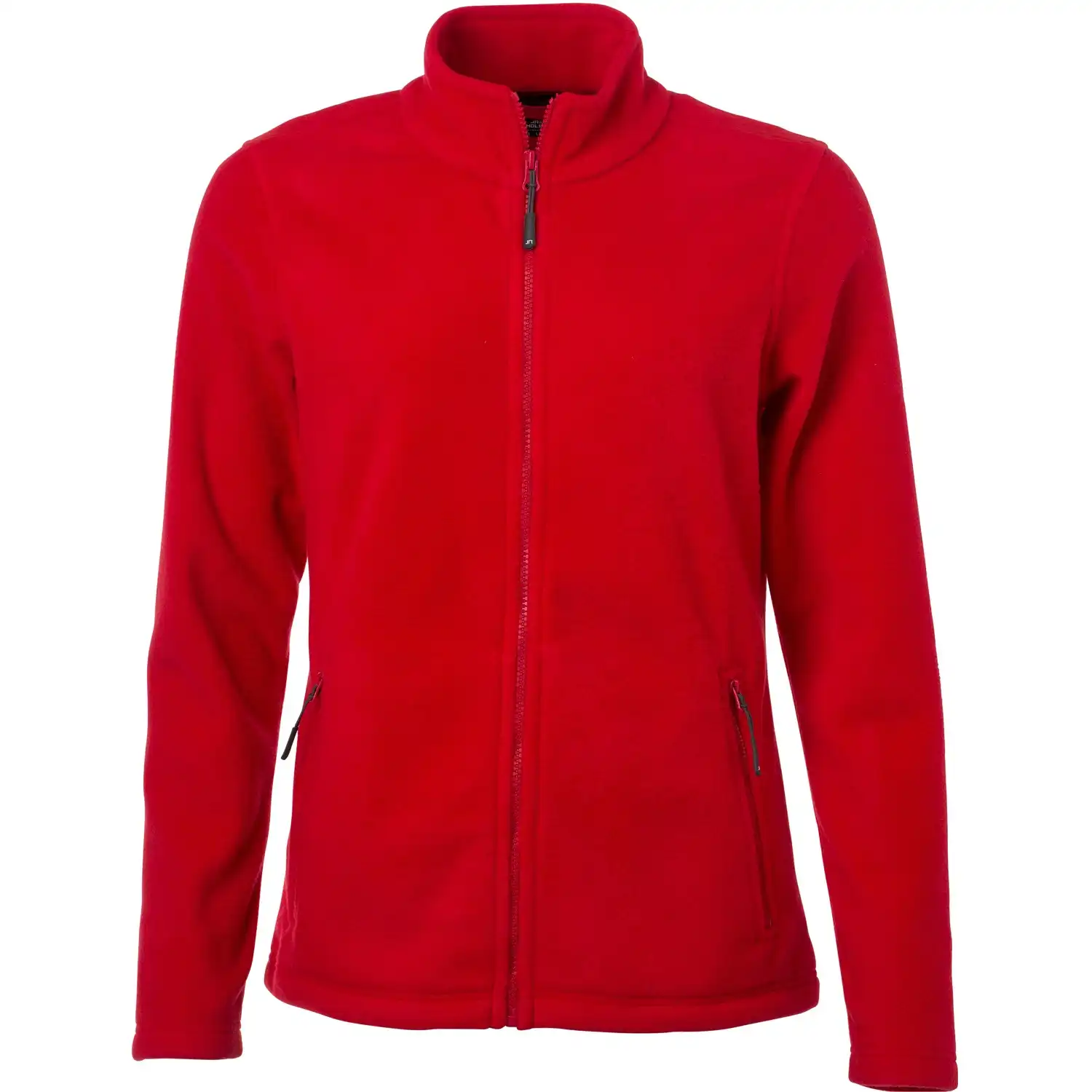 Damen Fleecejacke "JN781" in red, L - Bild 1