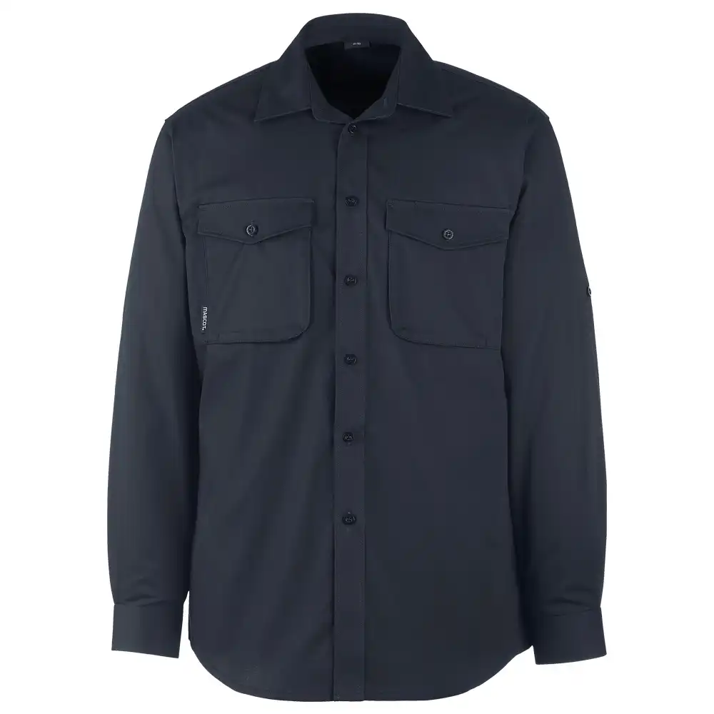 Hemd "MESA" Crossover in schwarzblau, 37/38 - Bild 1