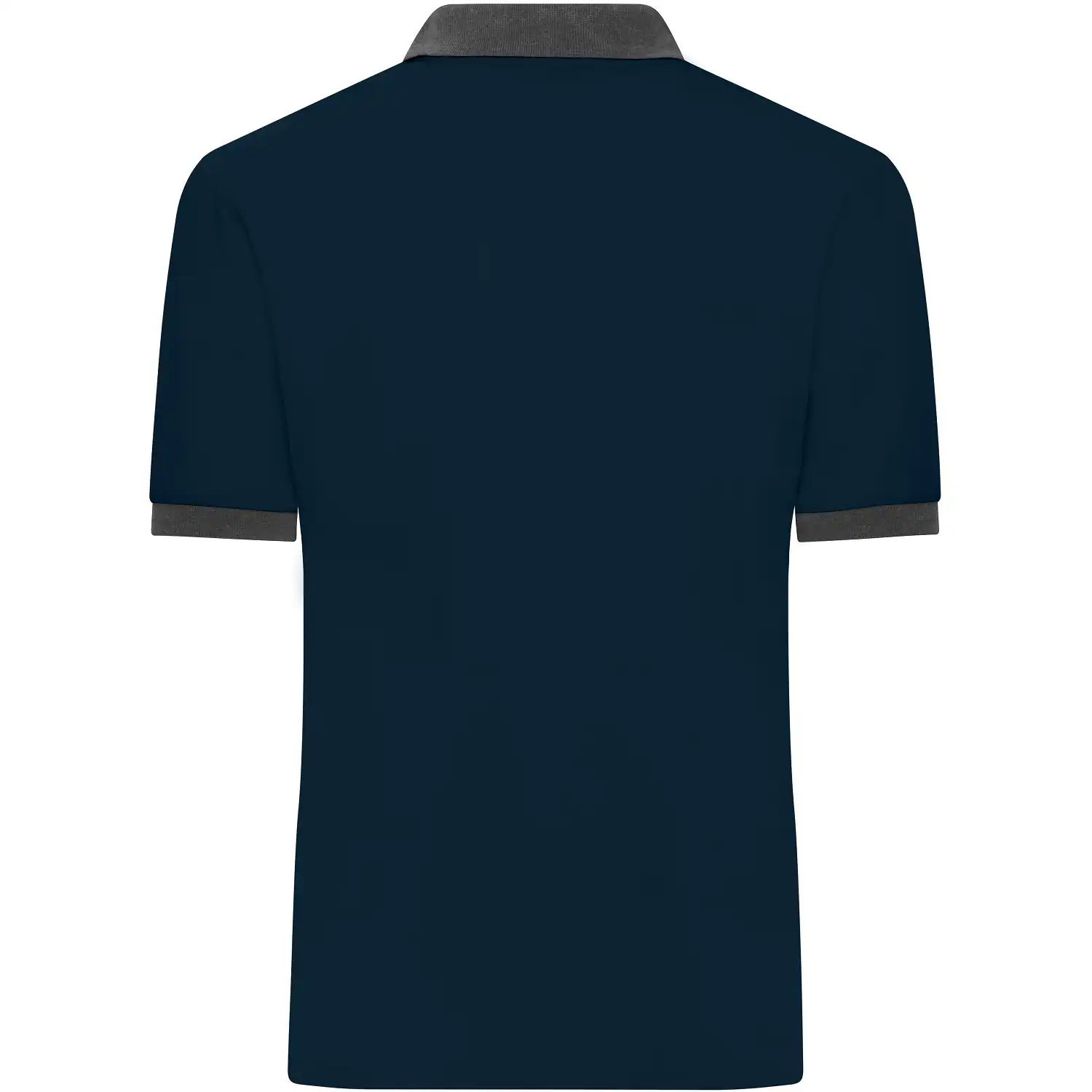 Polo-Shirt "JN1304" in navy/anthracite-melange, S - Thumbnail 2