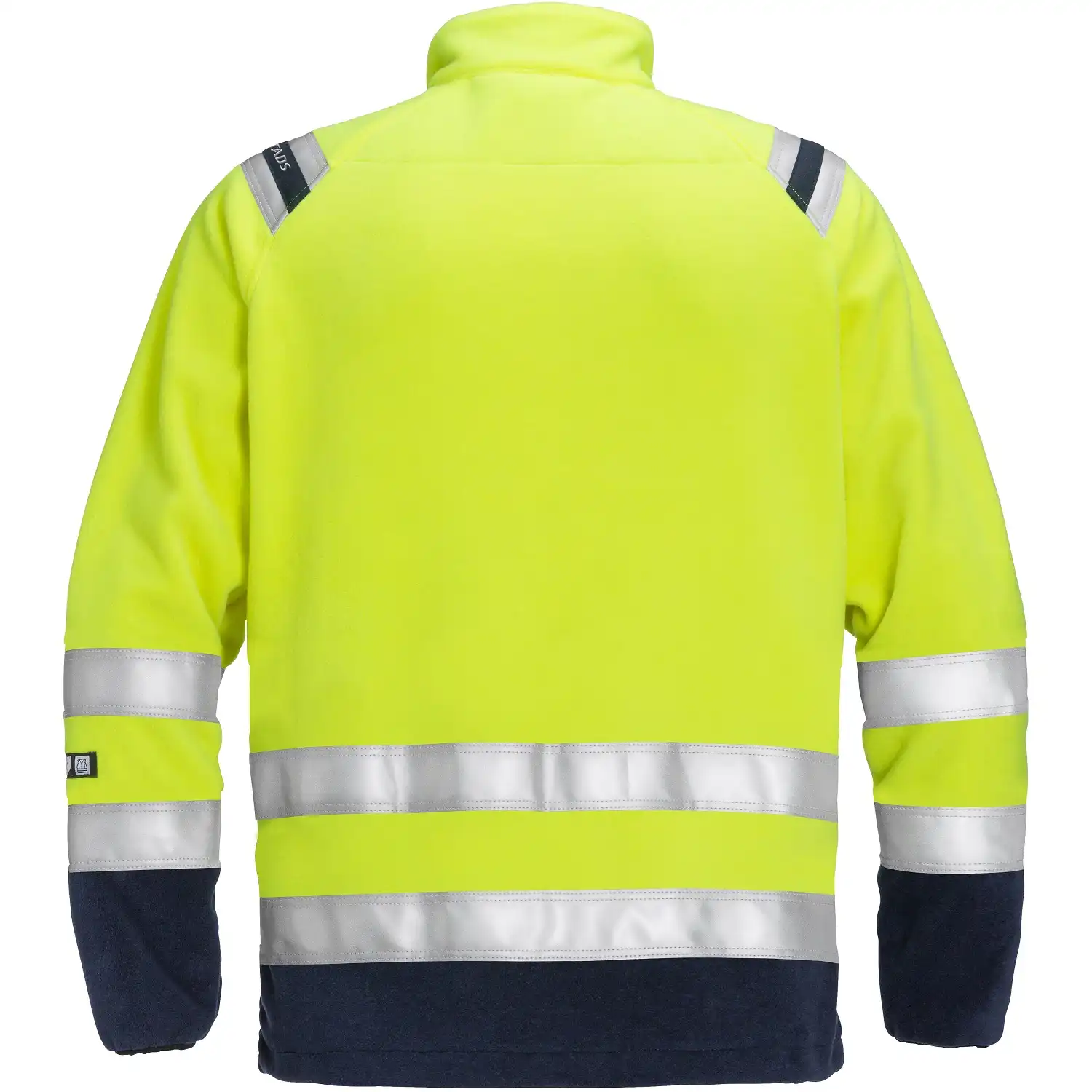 Multinorm Fleecejacke "4063 ATF" Flamestat gelb/marine in S - Thumbnail 2