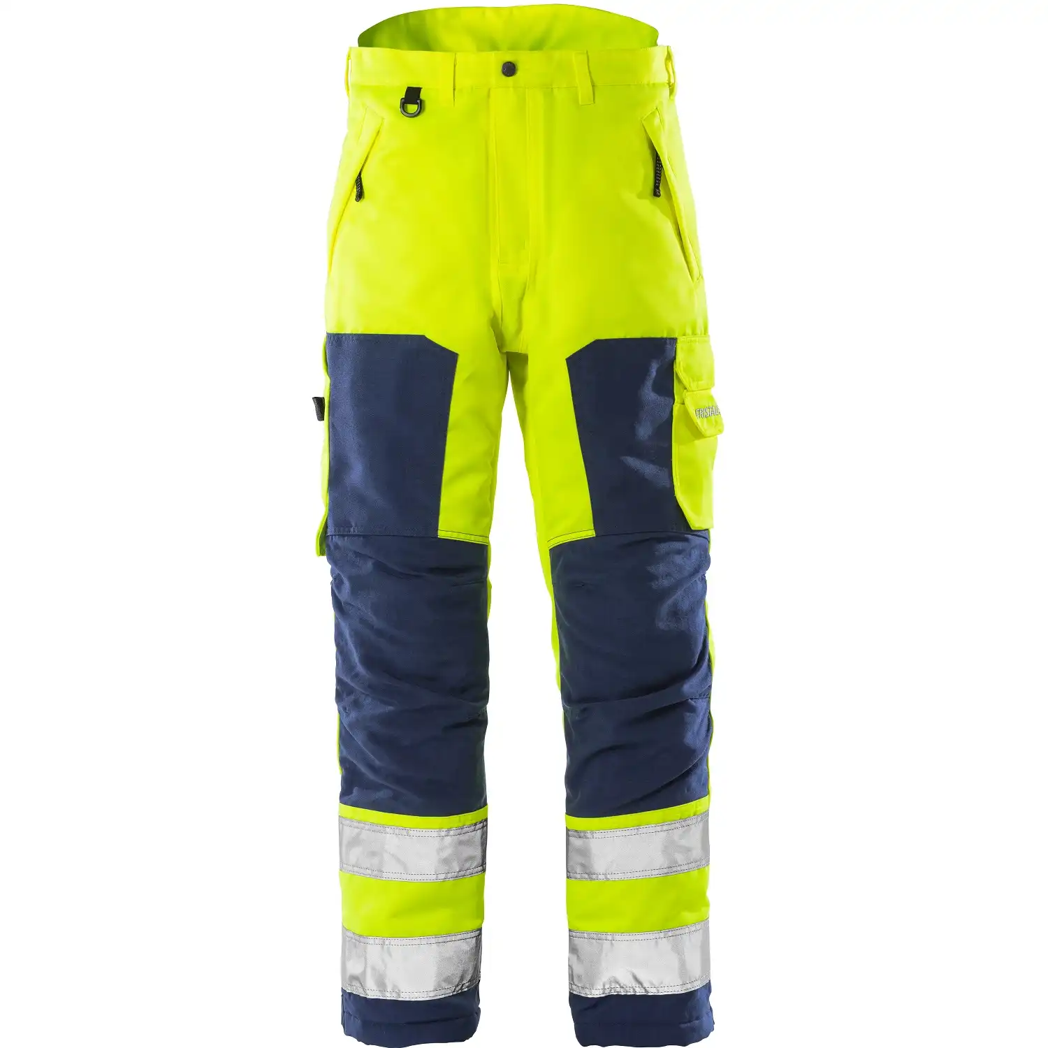 Warnschutz Winterhose "2034 PP" in gelb/marine, XS - Thumbnail 1