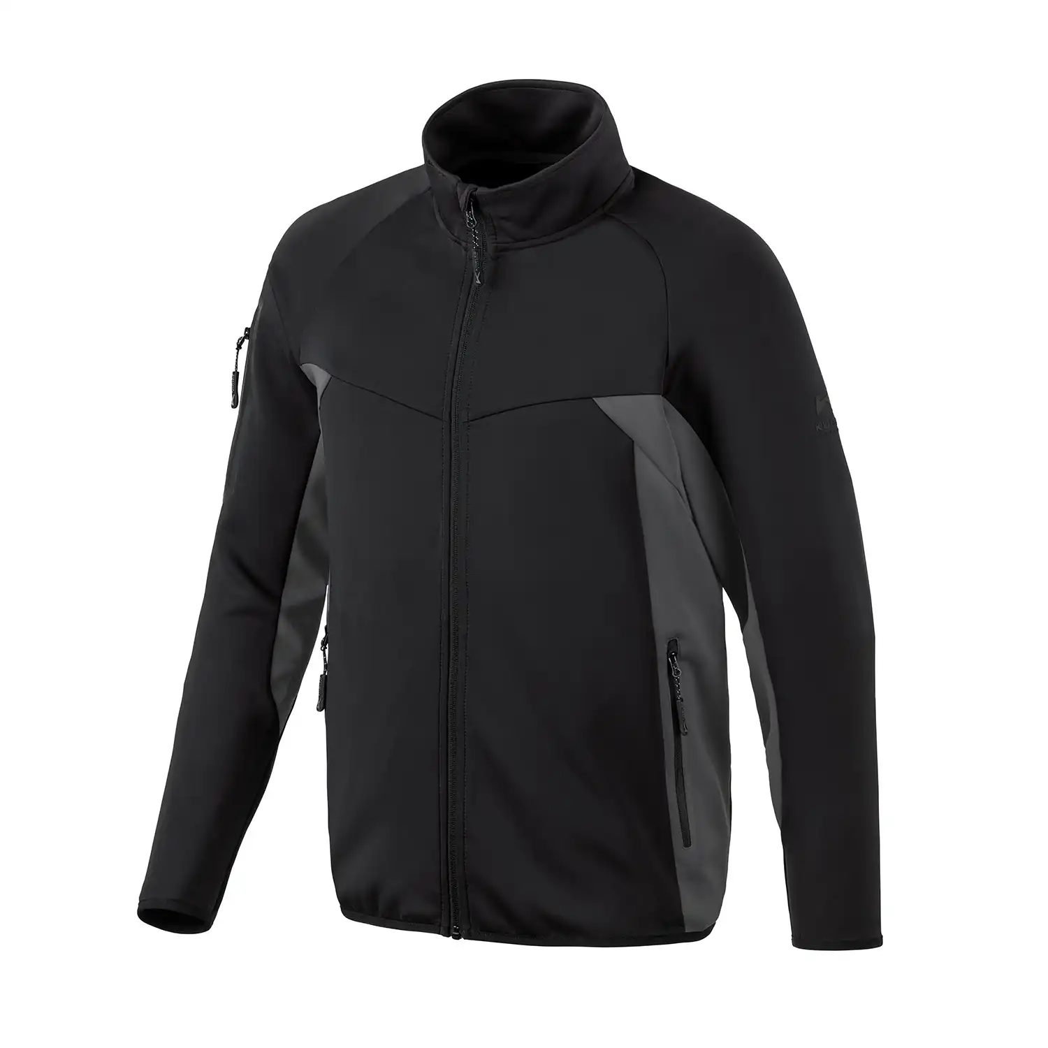 Stretch Bundjacke "ATHLETIQ" in schwarz/anthrazit, XL - Thumbnail 4