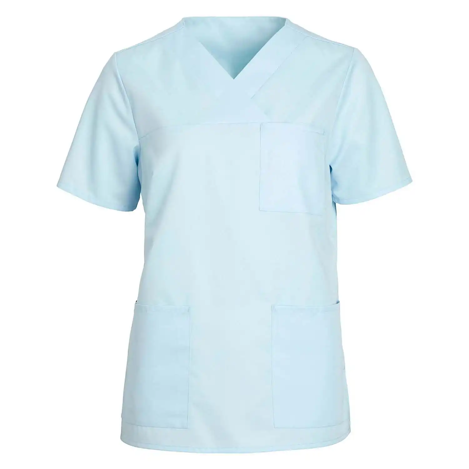 Damen Schlupfkasack "15448" in hellblau, L - Thumbnail 1