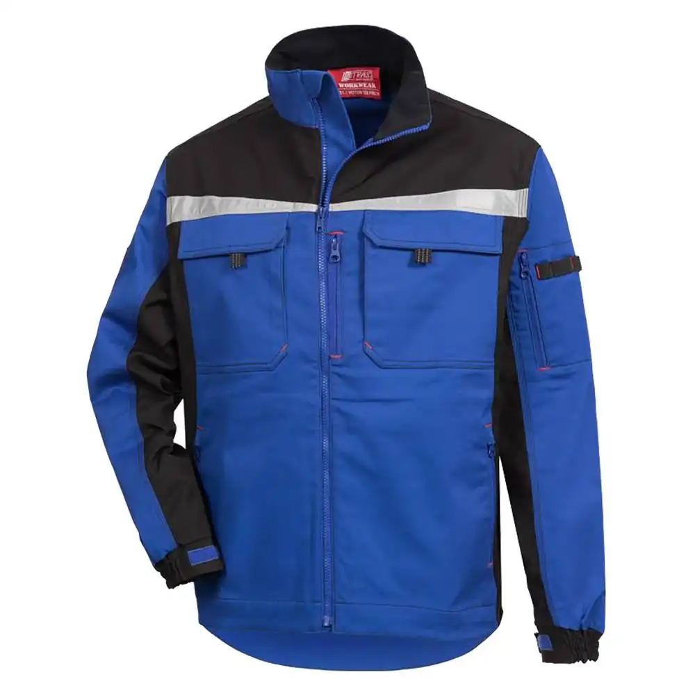 Arbeitsjacke " MOTION TEX PRO FX" in blau/schwarz, 52 - Thumbnail 1