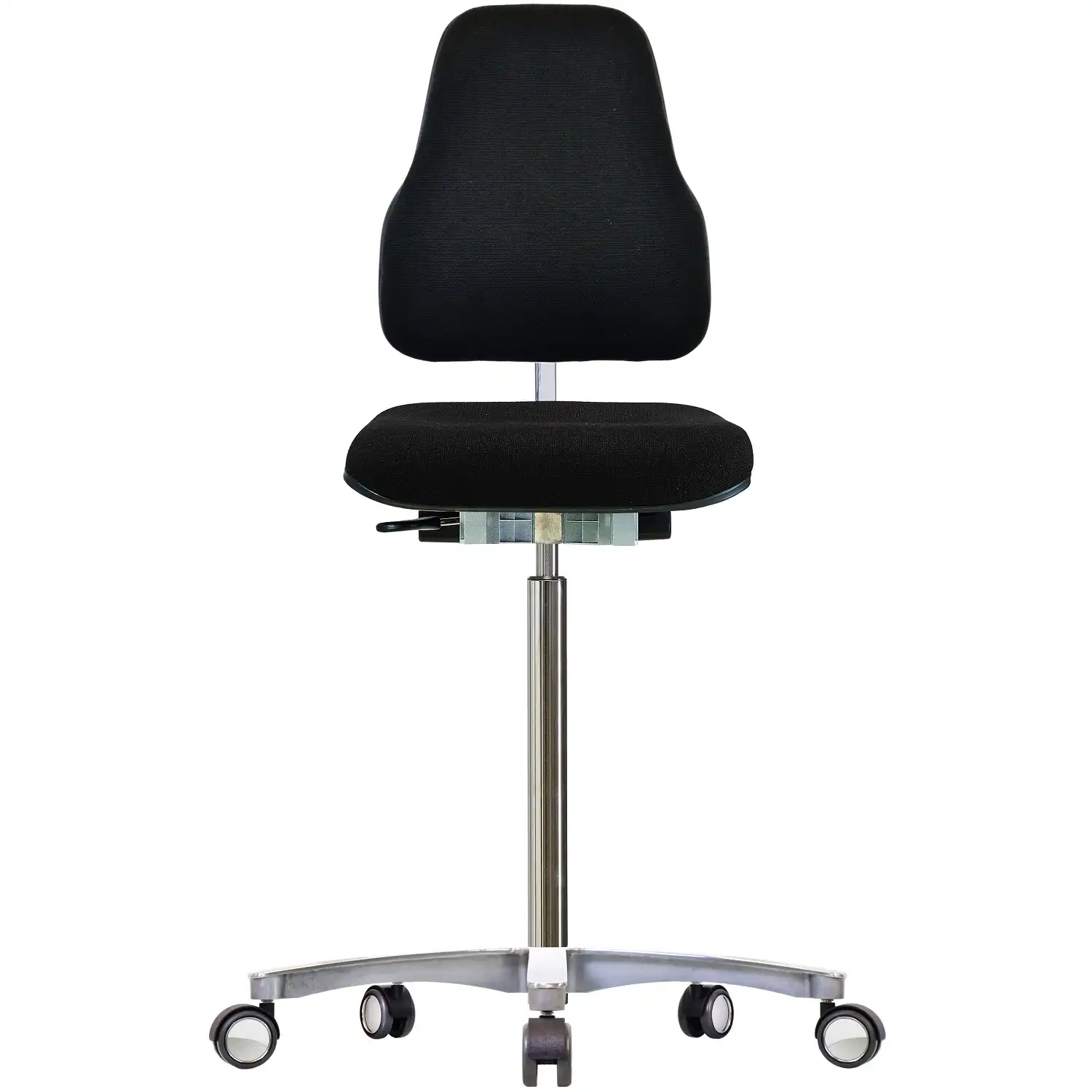 Arbeitsstuhl hoch "WS 1311.20 XL Ergo" Classic schwarz - Thumbnail 1