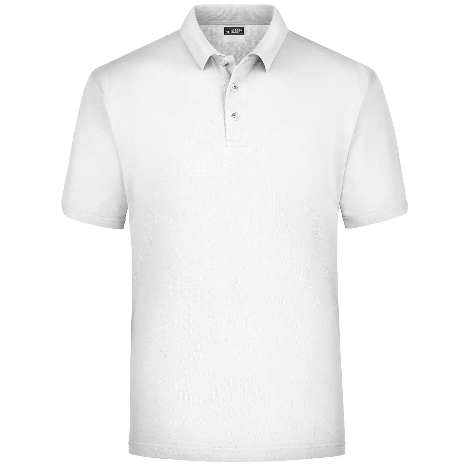 Poloshirt-Piqué Medium "JN020" in ash, XXL - Bild 1