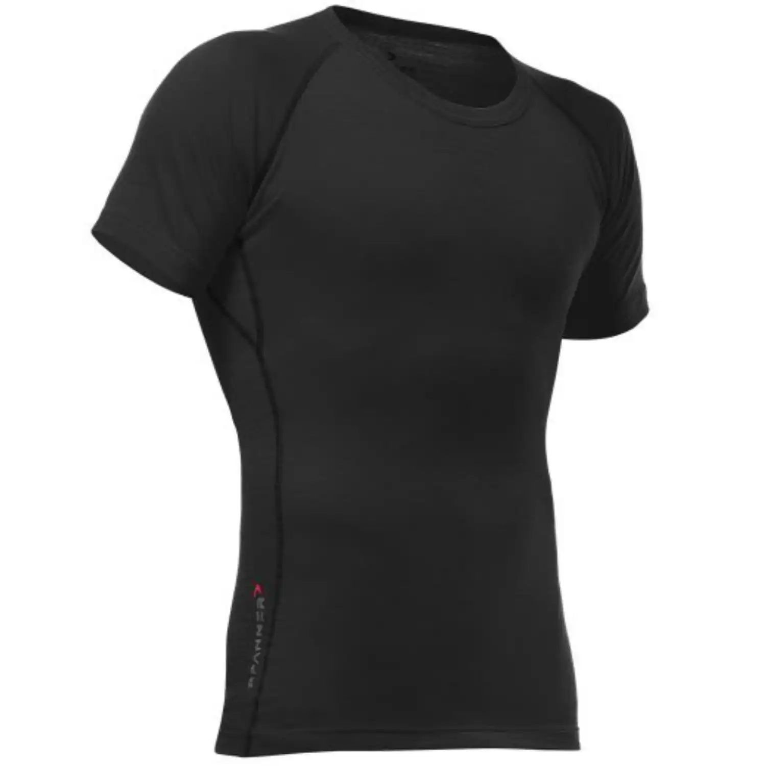 T-Shirt Merino-Tencel™ "101737" in schwarz, L - Bild 1