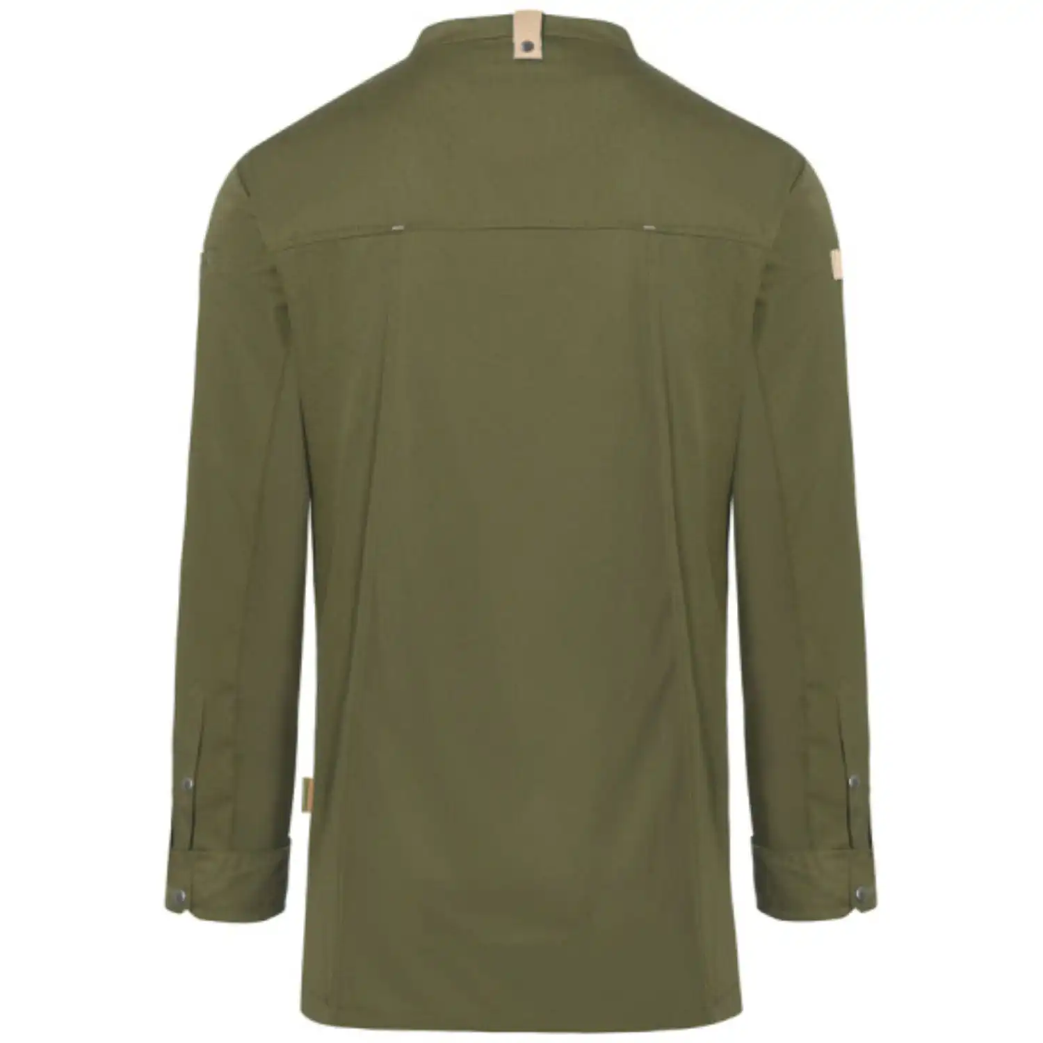 Herren Kochjacke "JM 35" in moosgrün, 64 - Thumbnail 2