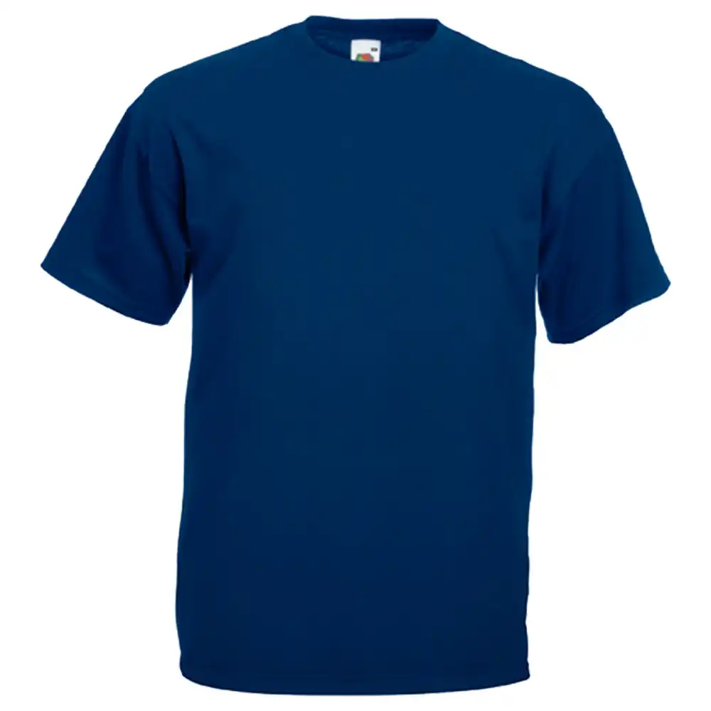 T-Shirt "F140" 100% Baumwolle Valueweight in navy, L - Thumbnail 1