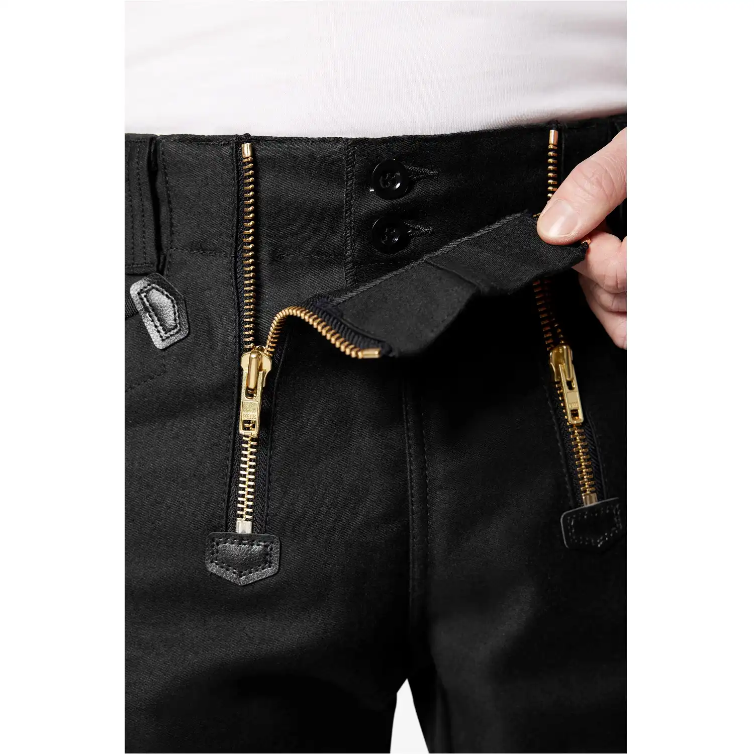 Zunfthose Stretch-Pilot "HARALD" schwarz in 48 - Thumbnail 4