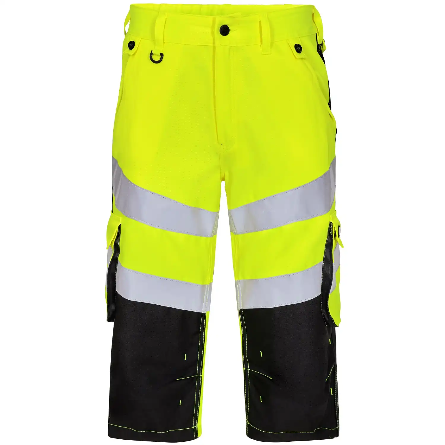 Warnschutz Piratenhose "6544-319" Safety in gelb/schwarz, 48 - Thumbnail 1