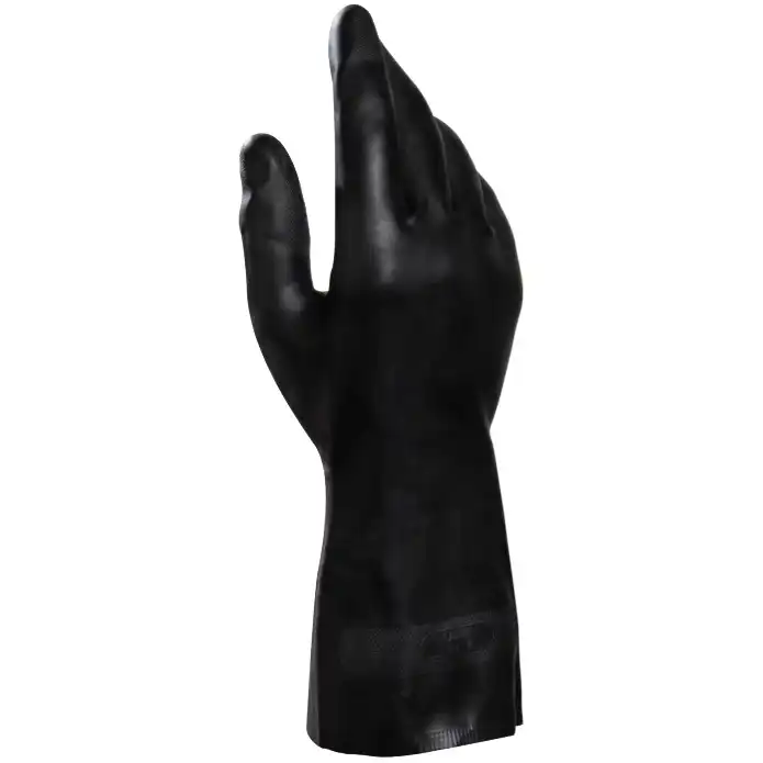 Neopren Chemie-Handschuhe "UltraNeo 401" schwarz in 9 (L) - Bild 1
