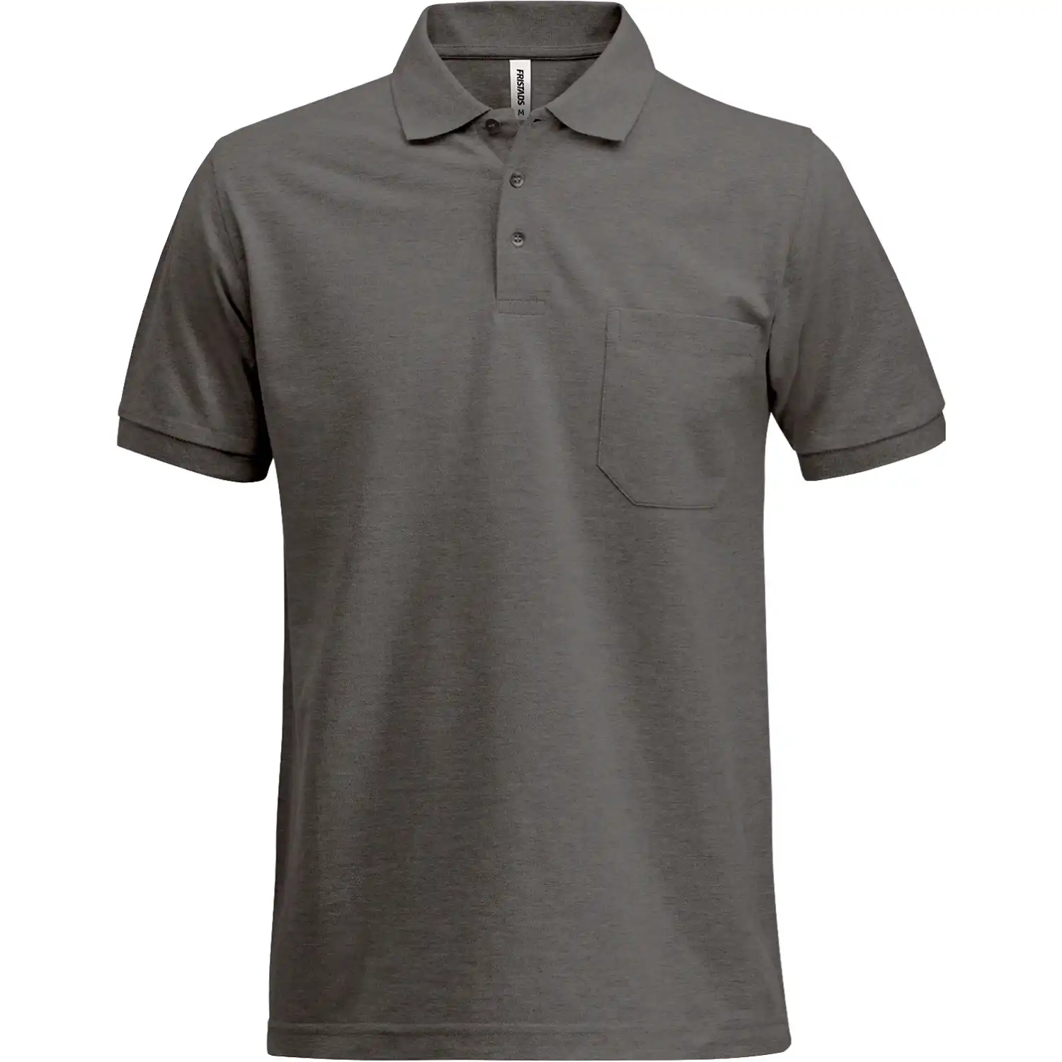Polo-Shirt "1721 PIQ" in dunkelgrau, XS - Bild 1