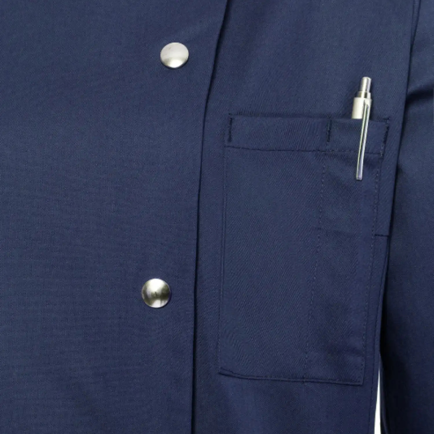 Damen Kochjacke Larissa "JF 3" in marine, 48 - Thumbnail 5