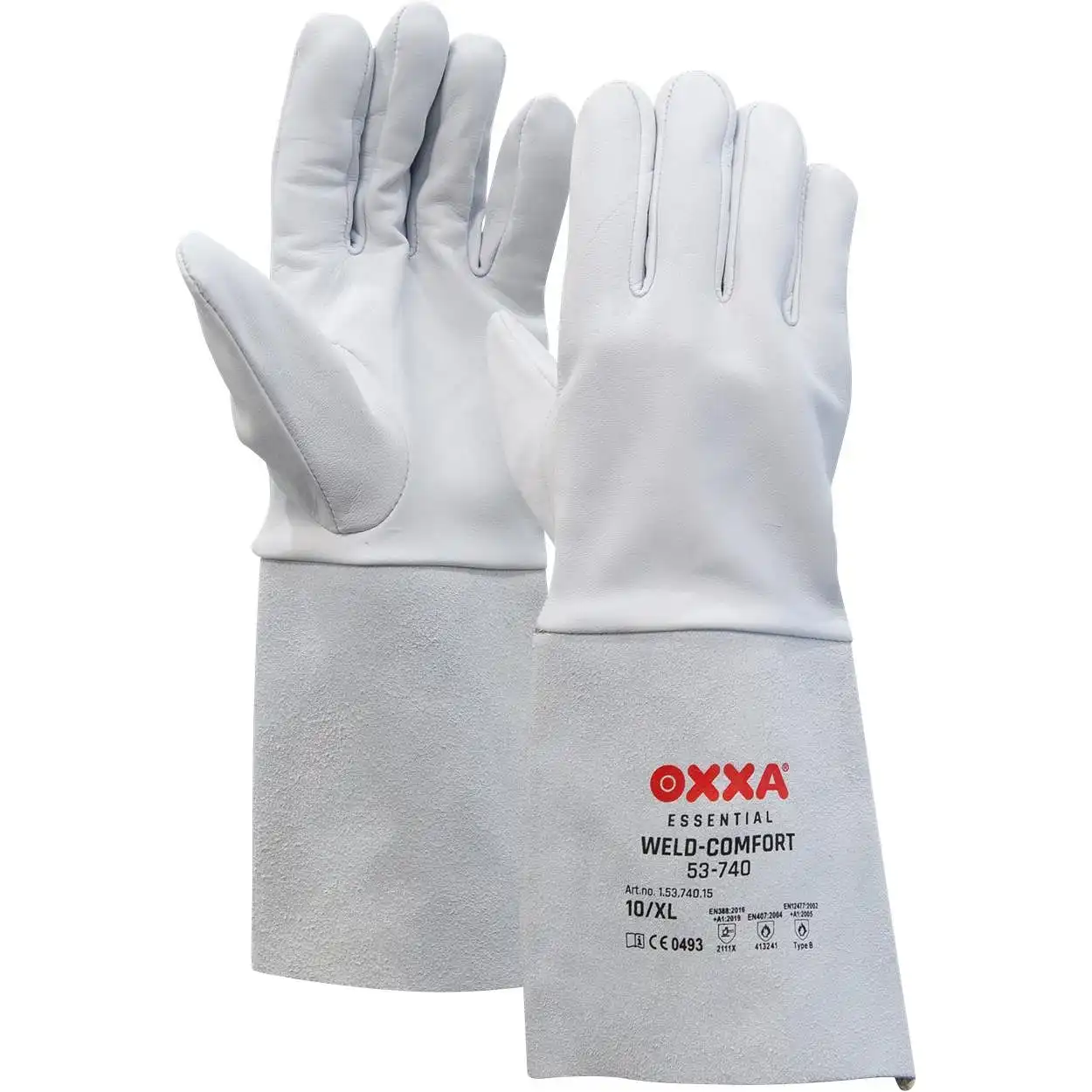 Schweißerhandschuhe Weld-Comfort 53-740 in 10 (XL) - Bild 1