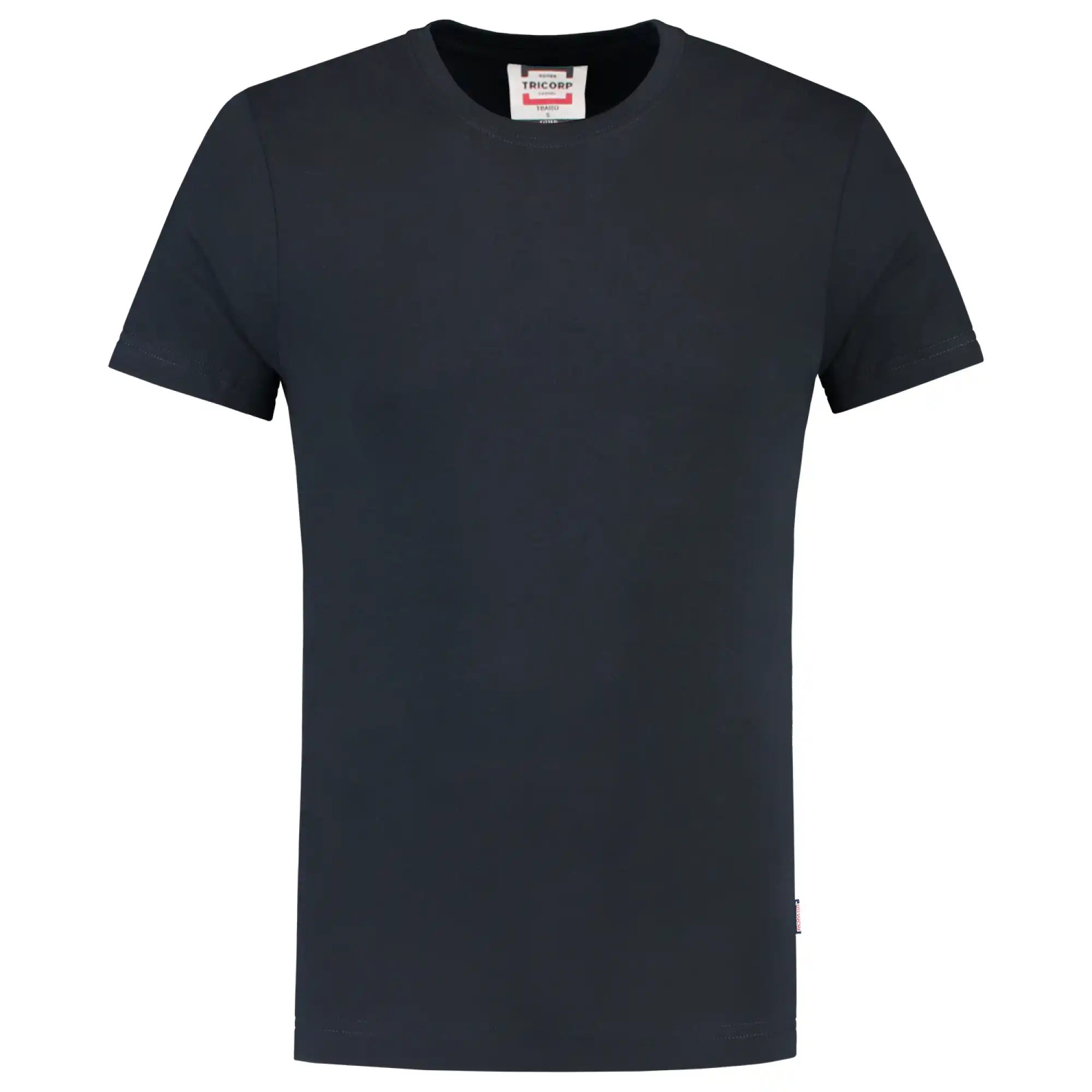 T-Shirt Fittet "101004" Casual in navy, L - Thumbnail 1