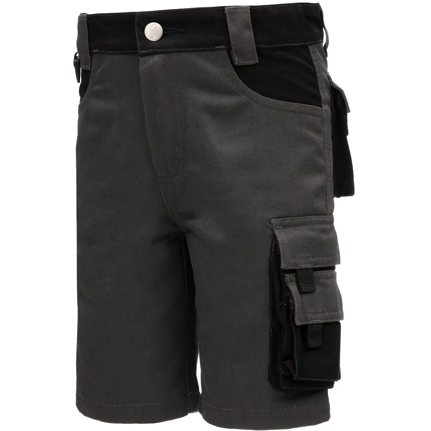 Kinder Shorts "7602KIDS" grau in 110/116 - Thumbnail 1