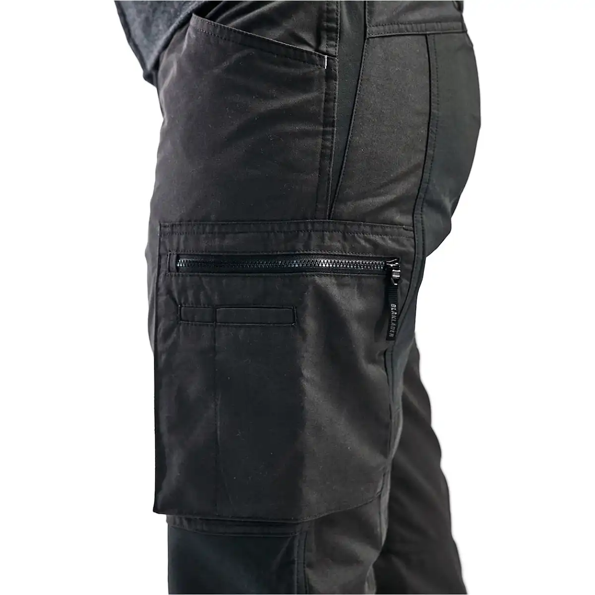 Damen Stretch Servicehose "7159" 166 g/m² in schwarz, 44 - Thumbnail 4
