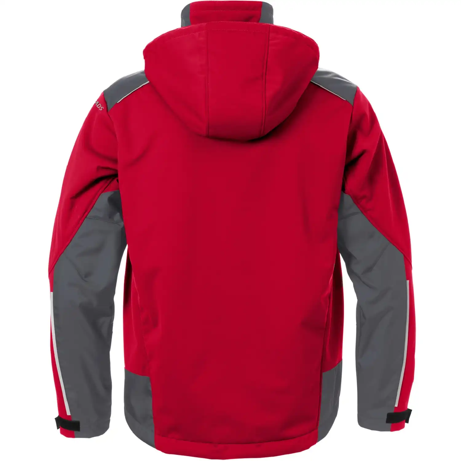 Winter Softshelljacke "4060 CFJ" Fusion Skarup in rot/grau, XL - Thumbnail 2