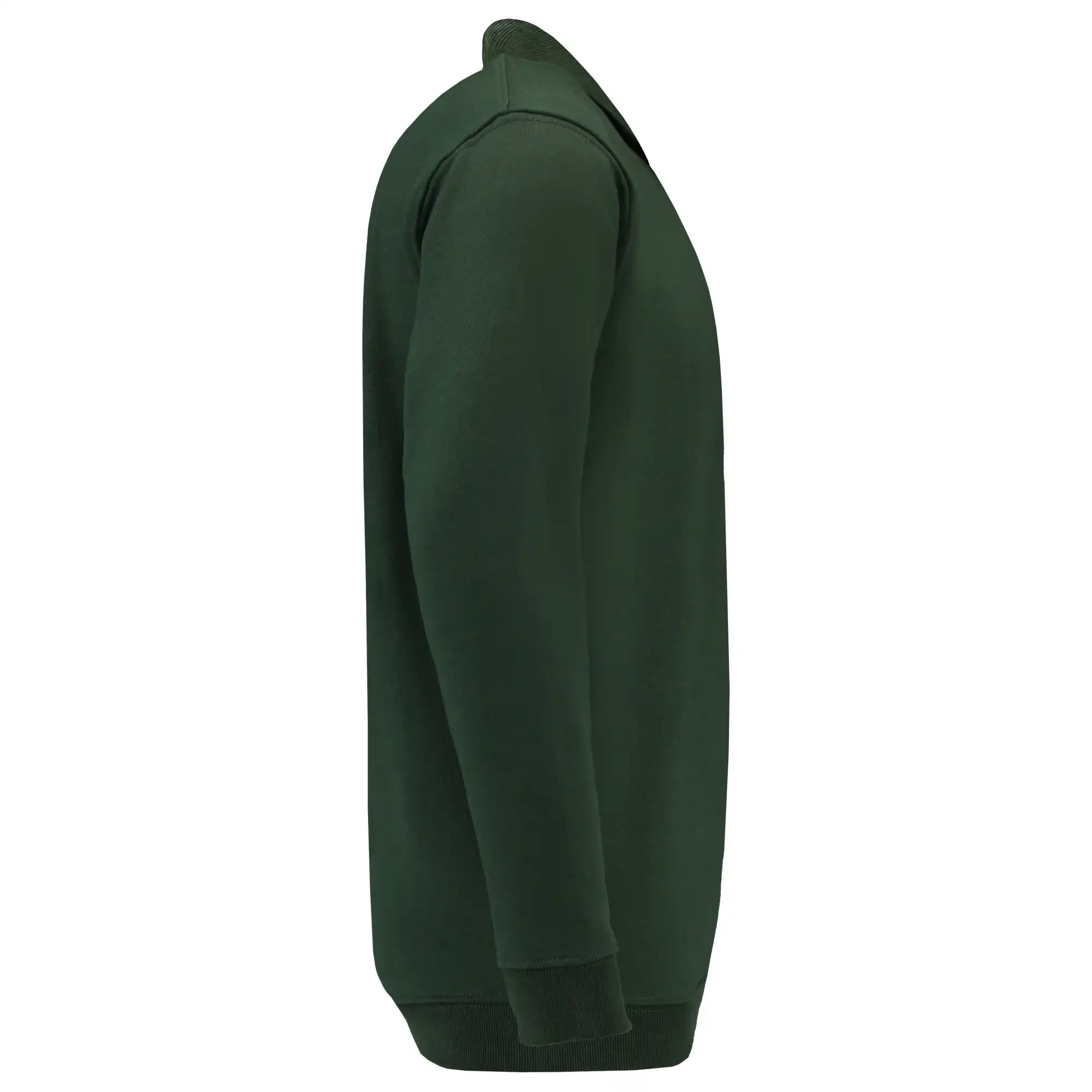 Polo-Sweatshirt "301005" Casual in bottle green, L - Thumbnail 4