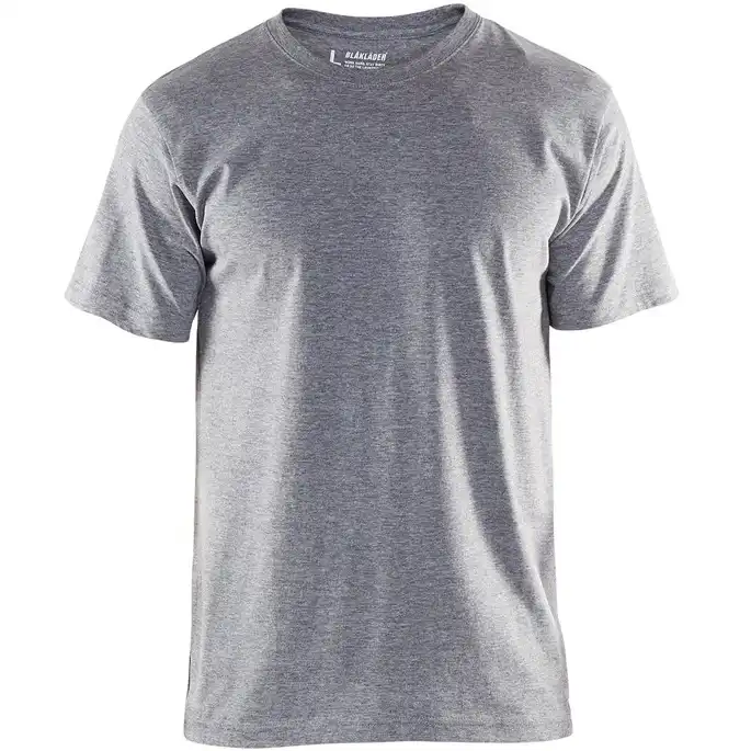 T-Shirt "3525" in grau-melange, L - Thumbnail 1