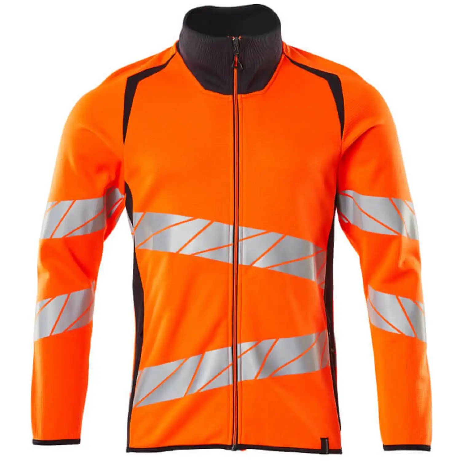Warnschutz Sweatjacke "ACCELERATE SAFE" UV-Schutz in orange/schwarzblau, M - Bild 1