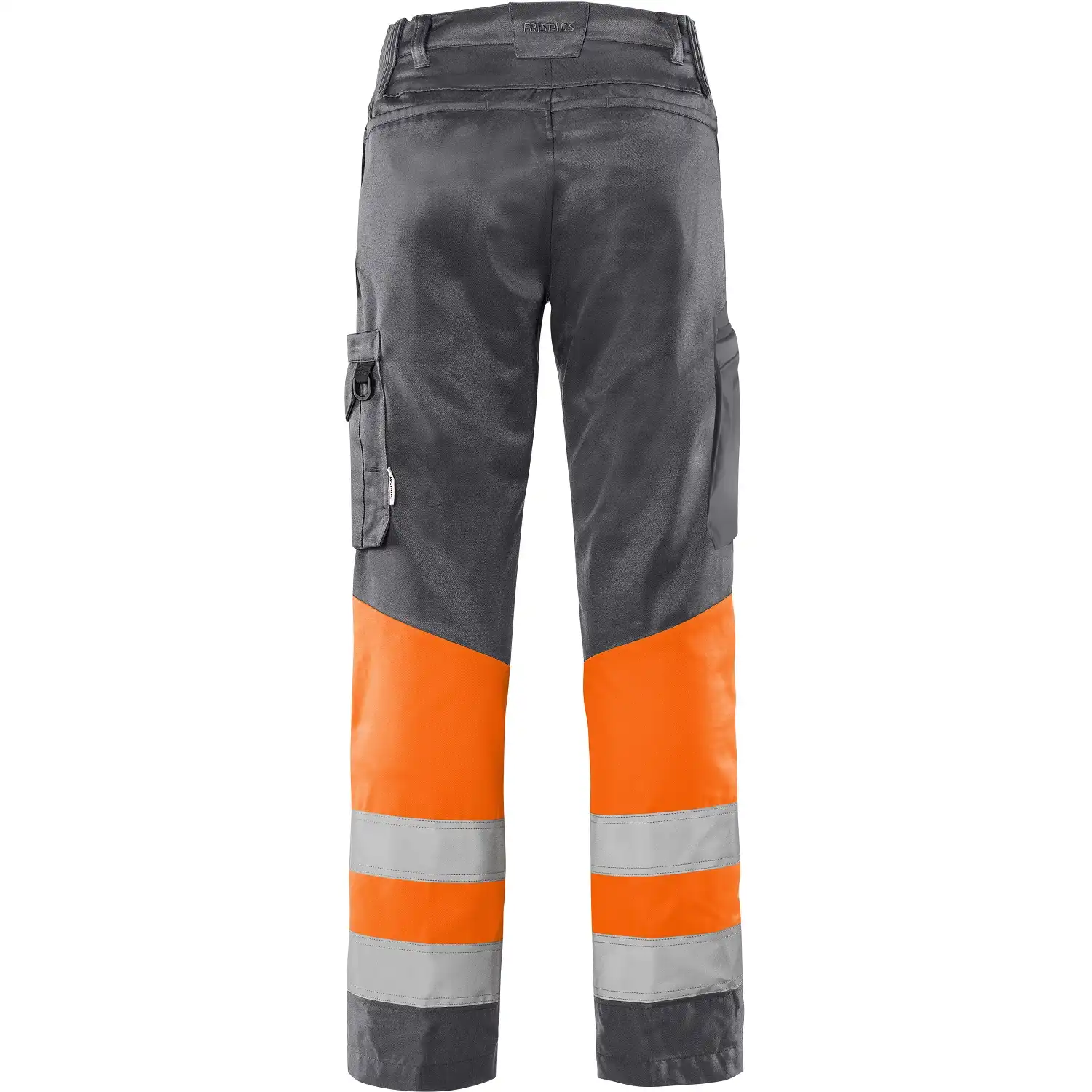 Warnschutz Servicehose Kl. 1 "2668 GPLU" Green Trofta in orange/grau, C44 - Thumbnail 2