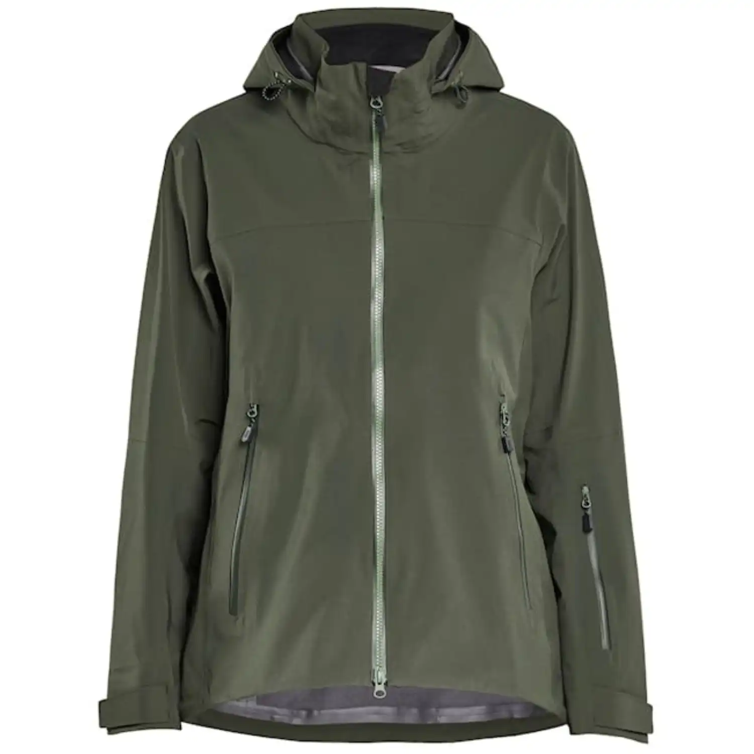 Damen Shelljacke "STRIKER" in waldgrün, XS - Thumbnail 1