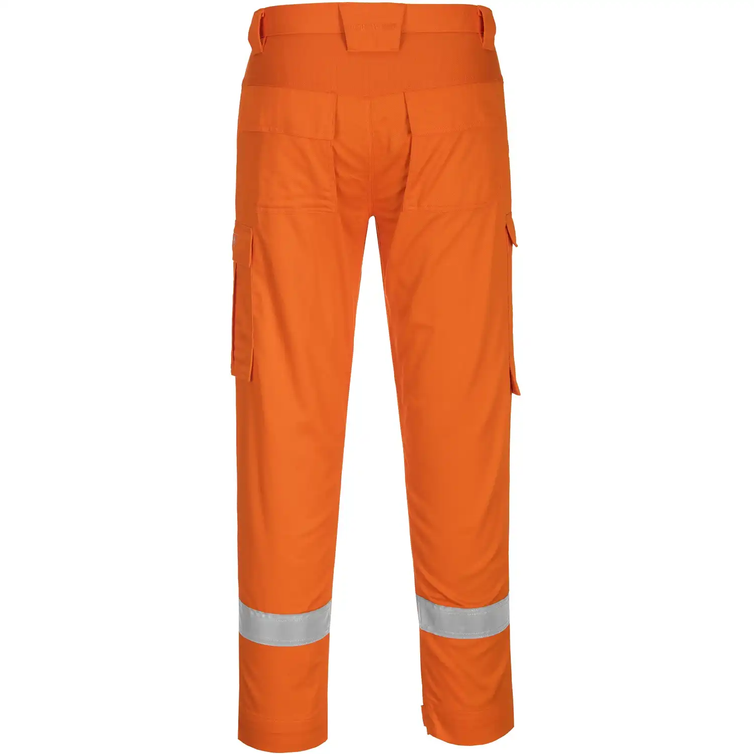 Multinorm Bundhose "FR401" Bizflame Plus in Orange, L - Thumbnail 2
