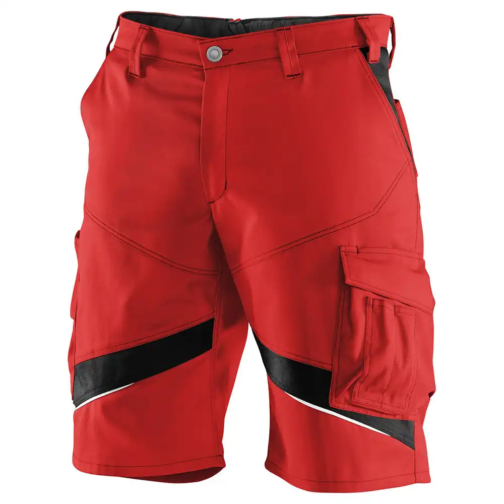 Shorts "ACTIVIQ" in mittelrot/schwarz, 50 - Bild 1