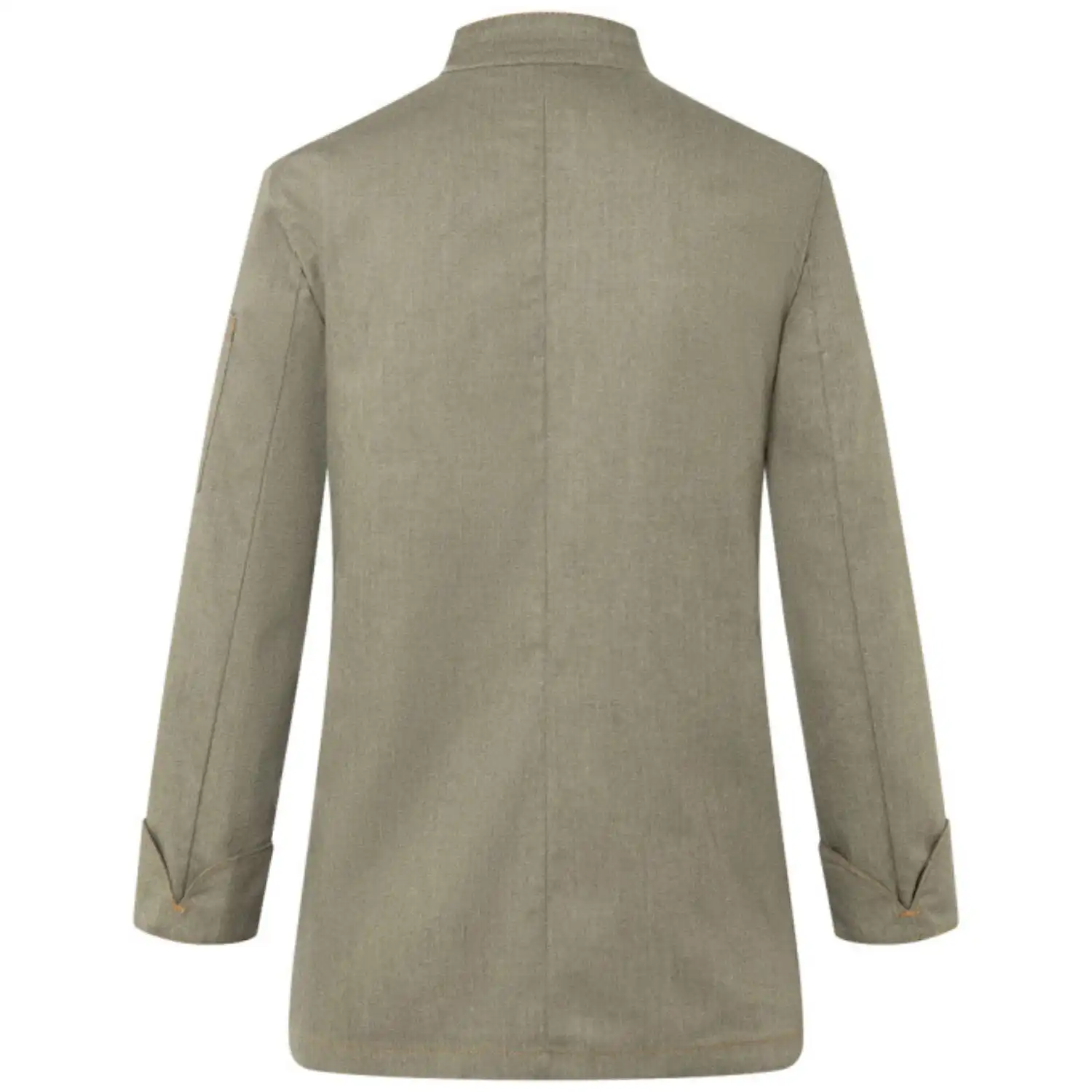 Damen Kochjacke Jeans "JF 20" in 34, vintage moosgrün - Thumbnail 2