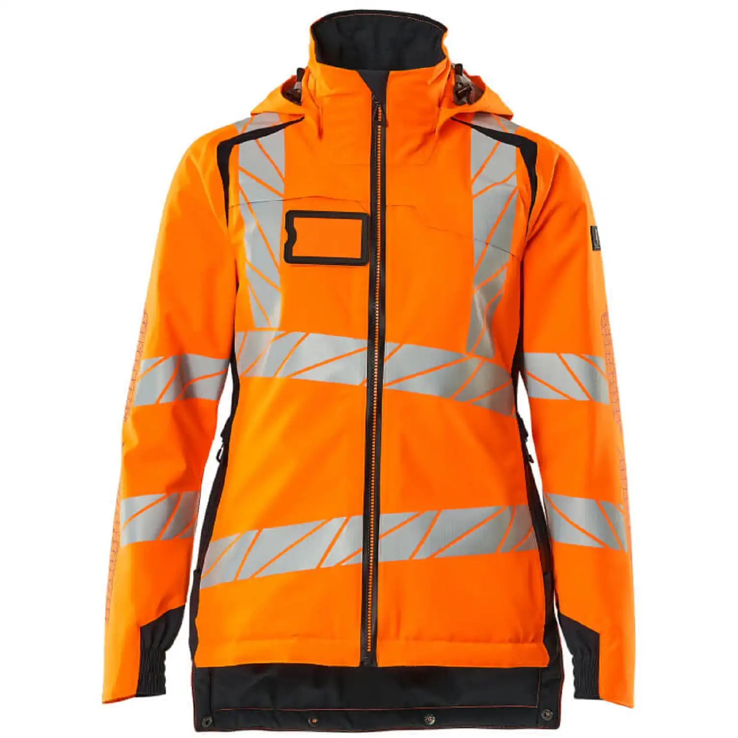 Damen Warnschutz Winterjacke "ACCELERATE SAFE" in orange/schwarzblau, M - Bild 1