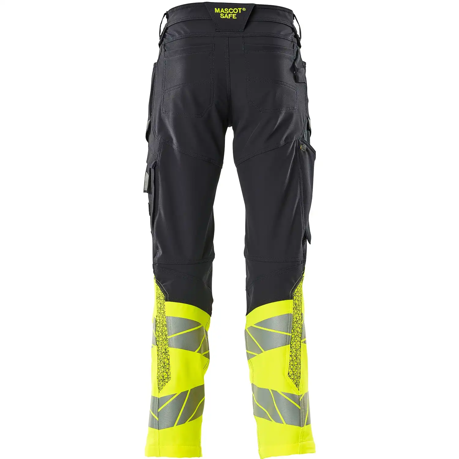 Warnschutz Stretch Bundhose Kl. 1 "ACCELERATE SAFE" in schwarzblau/gelb, 76C54 (EU 27) - Thumbnail 2