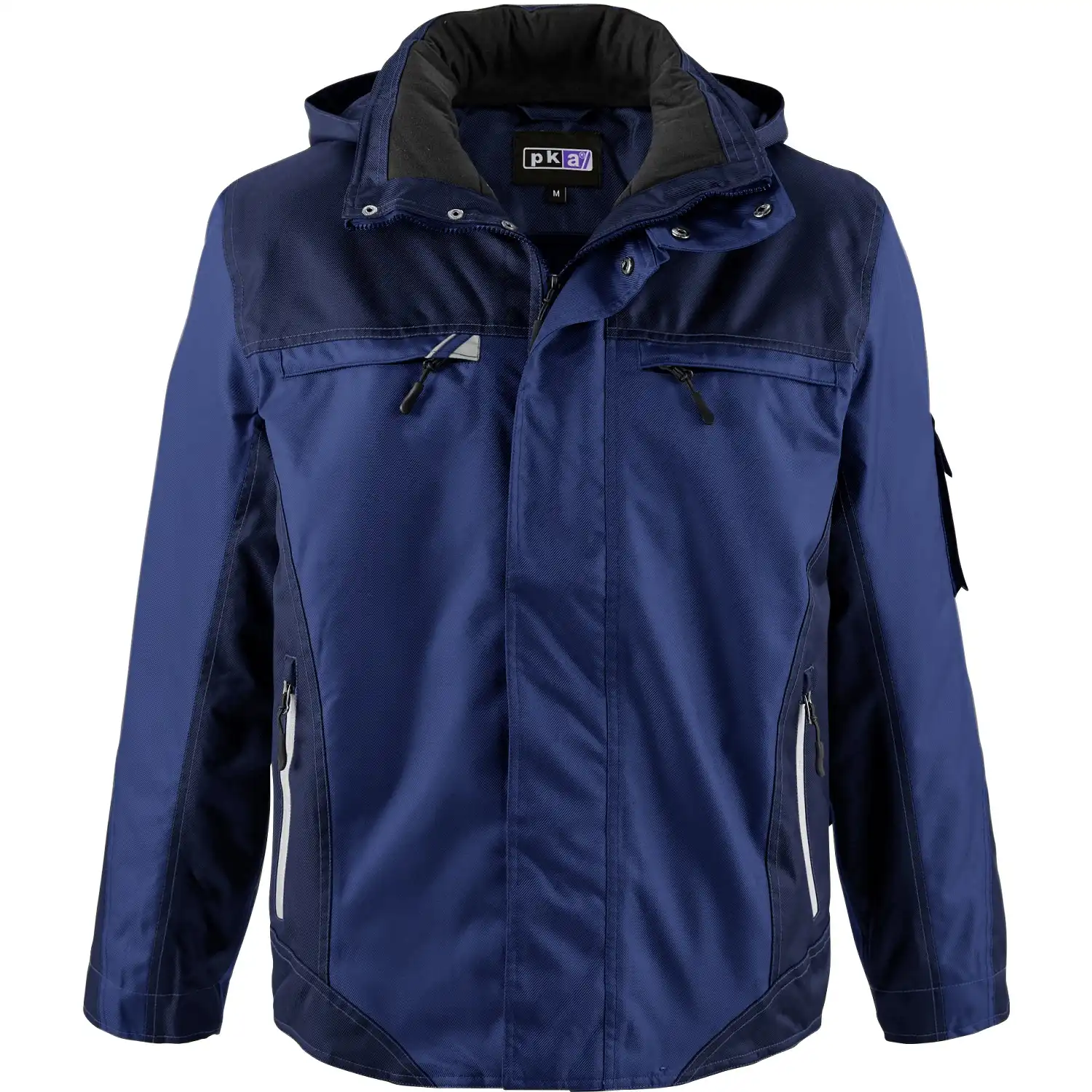 Winterjacke "PADDING" in kornblau/hydronblau, XL - Thumbnail 1