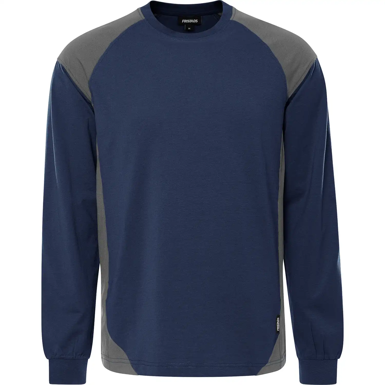 Langarmshirt "7071 GTM" Skarup in marine/dunkelgrau, M - Thumbnail 1