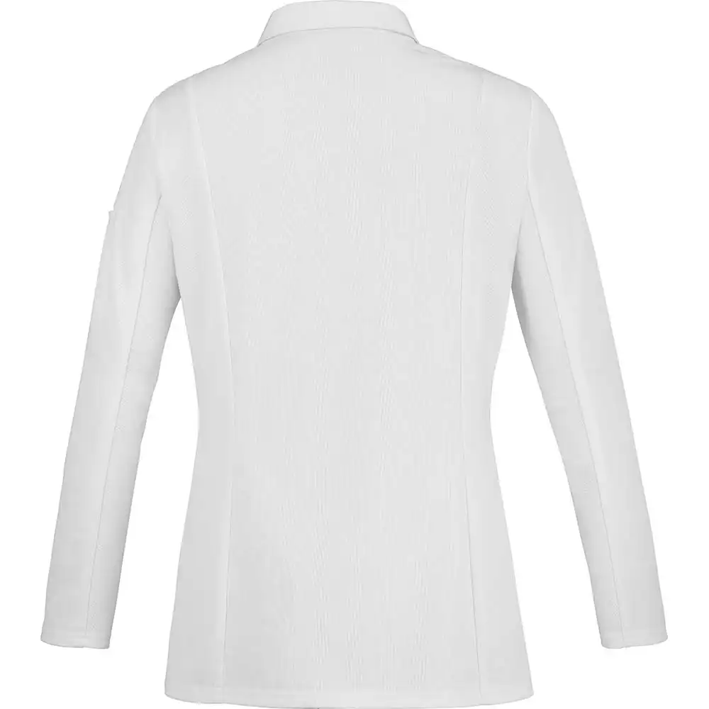 Damen Kochjacke "CHIVES2" in L, Weiß - Thumbnail 3