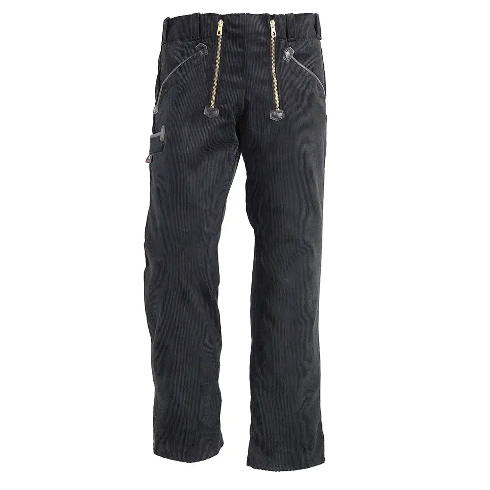 Zunfthose ohne Schlag Genuacord "CORD" in schwarz, 52 - Thumbnail 1