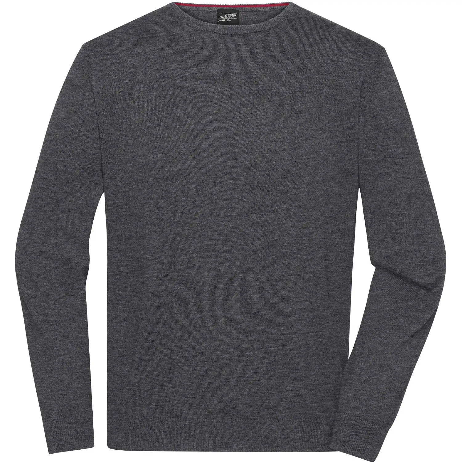 Pullover "JN1314" in anthracite-melange, L - Thumbnail 1