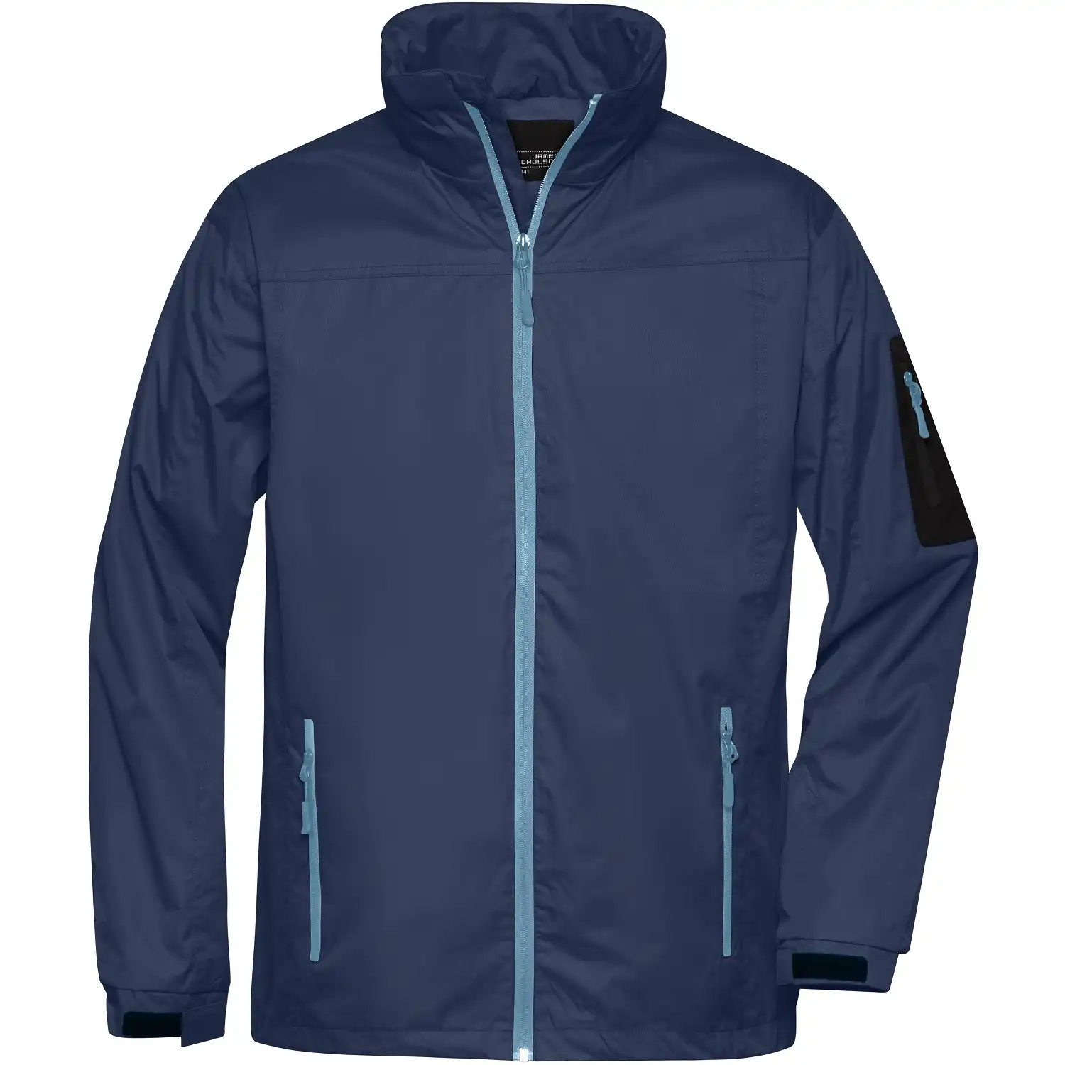 Windbreaker "JN1041" in navy/aqua, 3XL - Bild 1