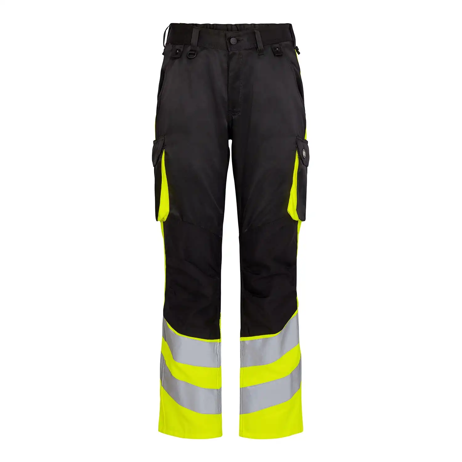 Warnschutz Bundhose "2547-319" Safety leicht Kl. 1 in schwarz/gelb, 22 - Thumbnail 1