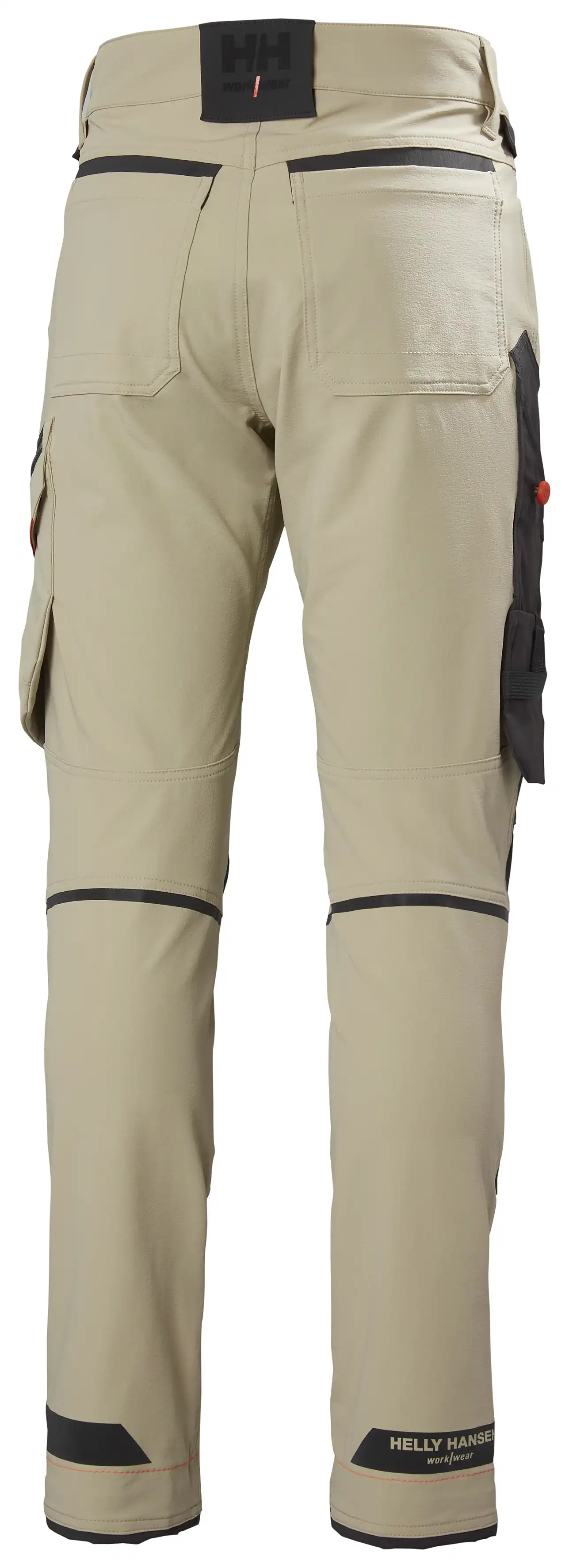 Stretch Handwerkerhose "KENSINGTON" in sand/schwarz, C44 - Thumbnail 2