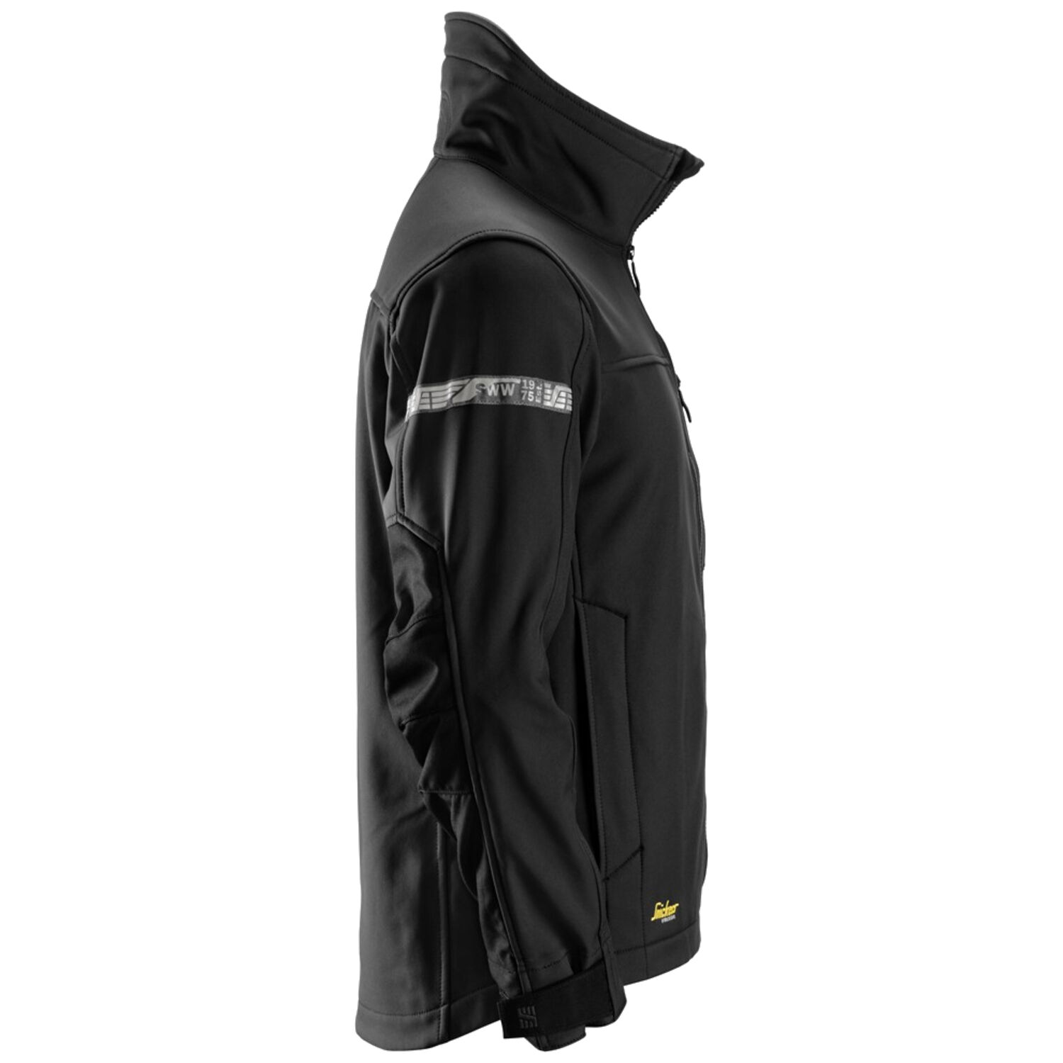 Softshelljacke "AllroundWork" in schwarz, L - Thumbnail 4
